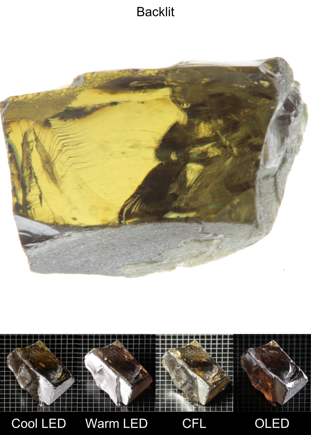 Rough Honey Rutile Block