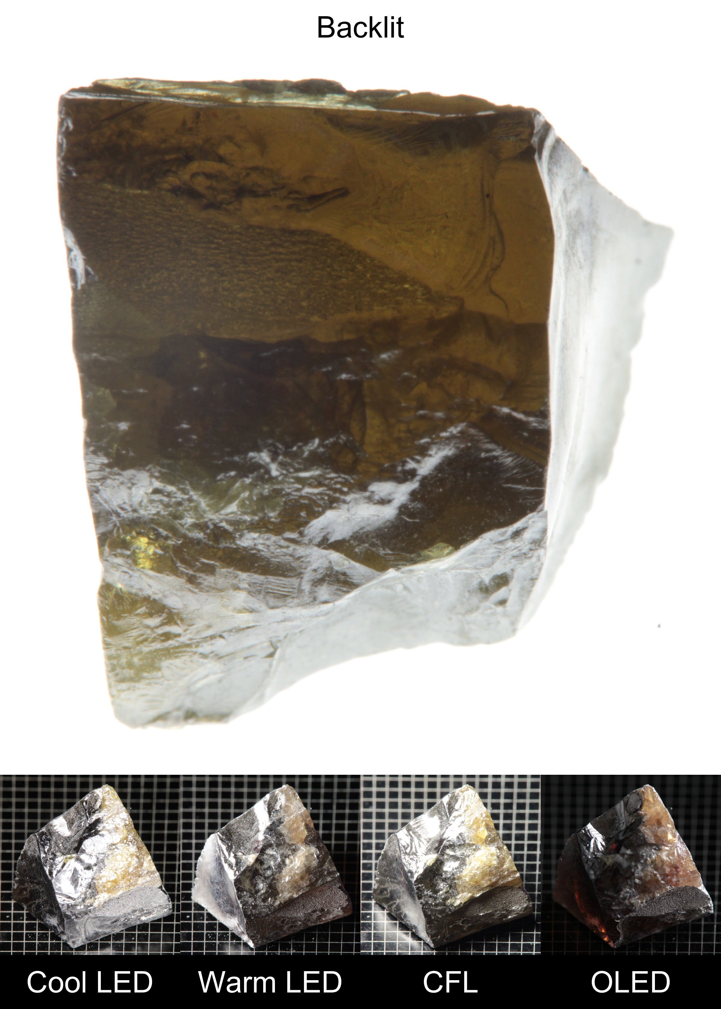 Rough Honey Rutile Block