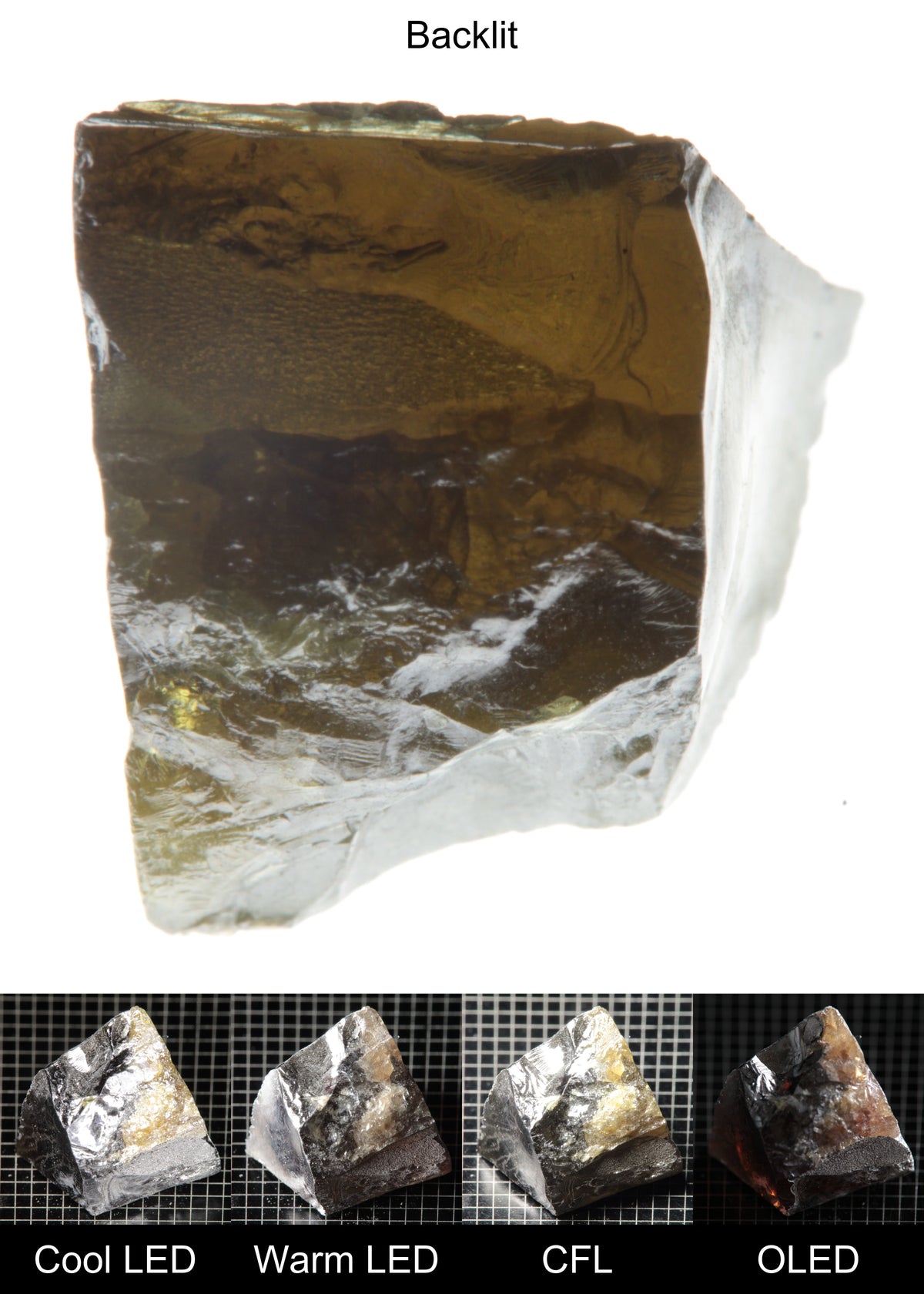 Rough Honey Rutile Block