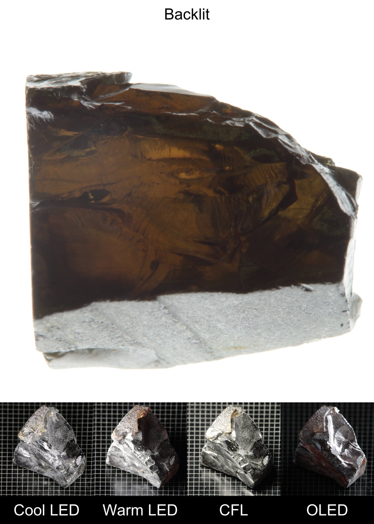 Rough Honey Rutile Chunk