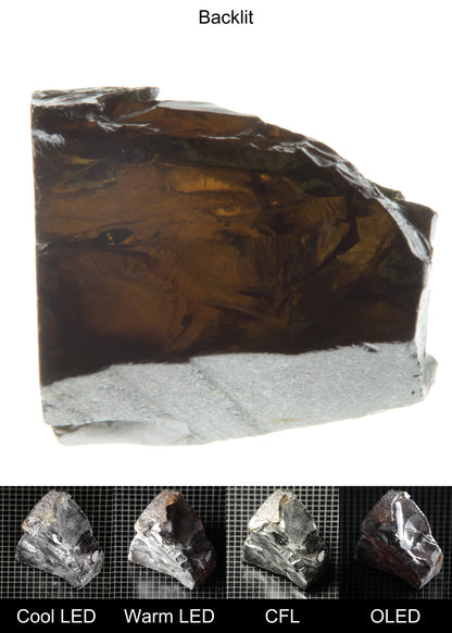 Rough Honey Rutile Chunk