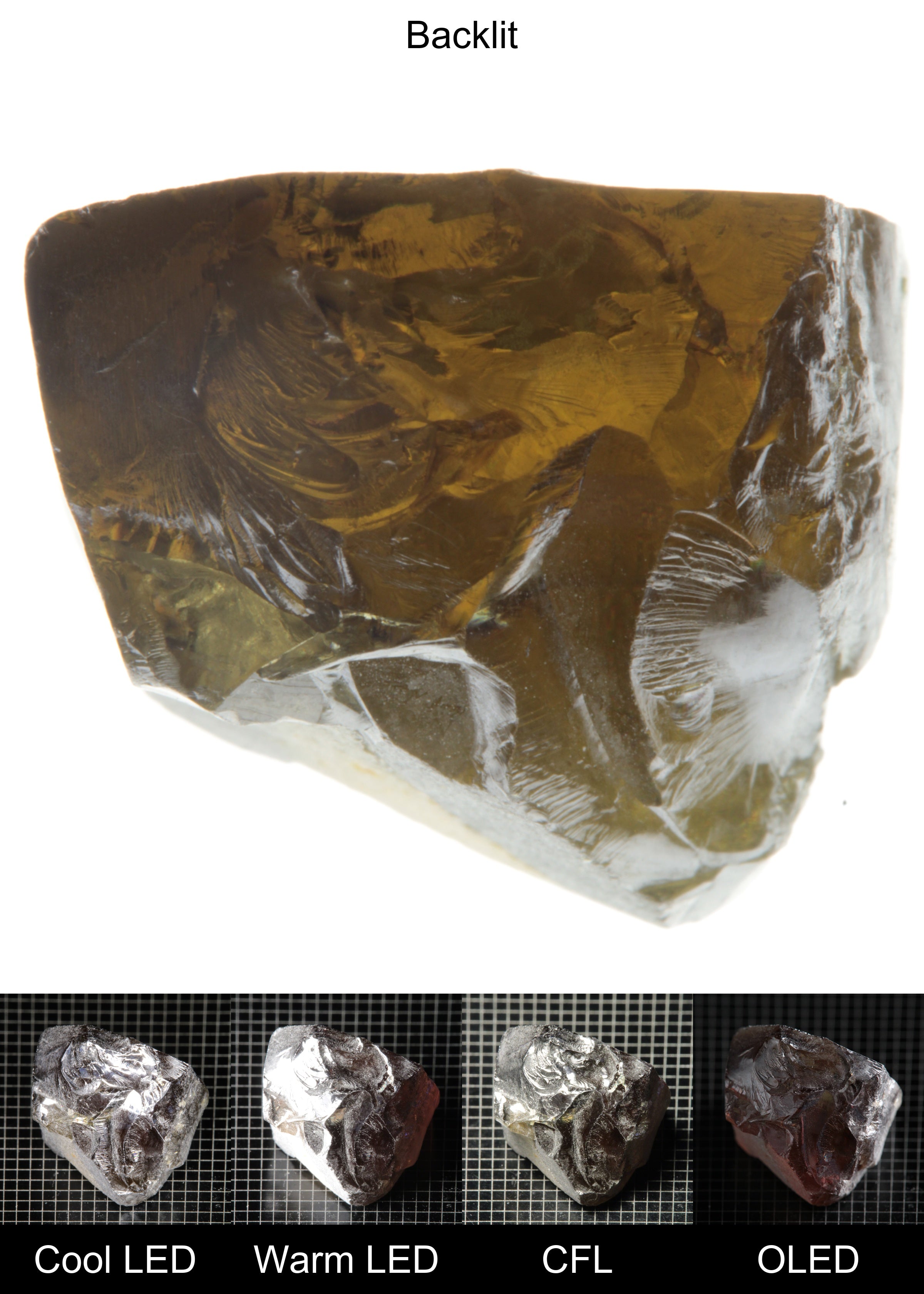 Rough Honey Rutile Chunk