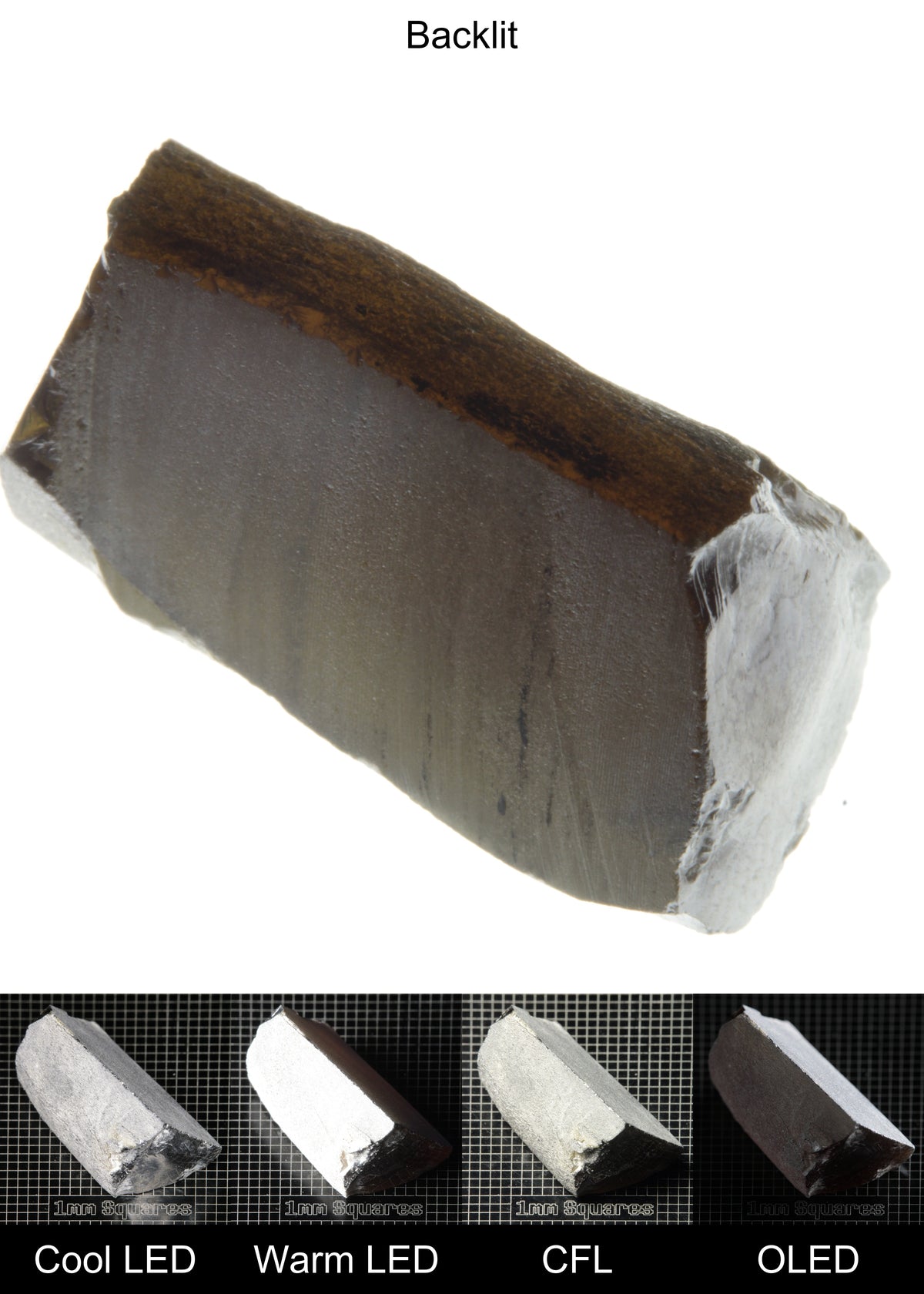 Rough Honey Rutile Chunk