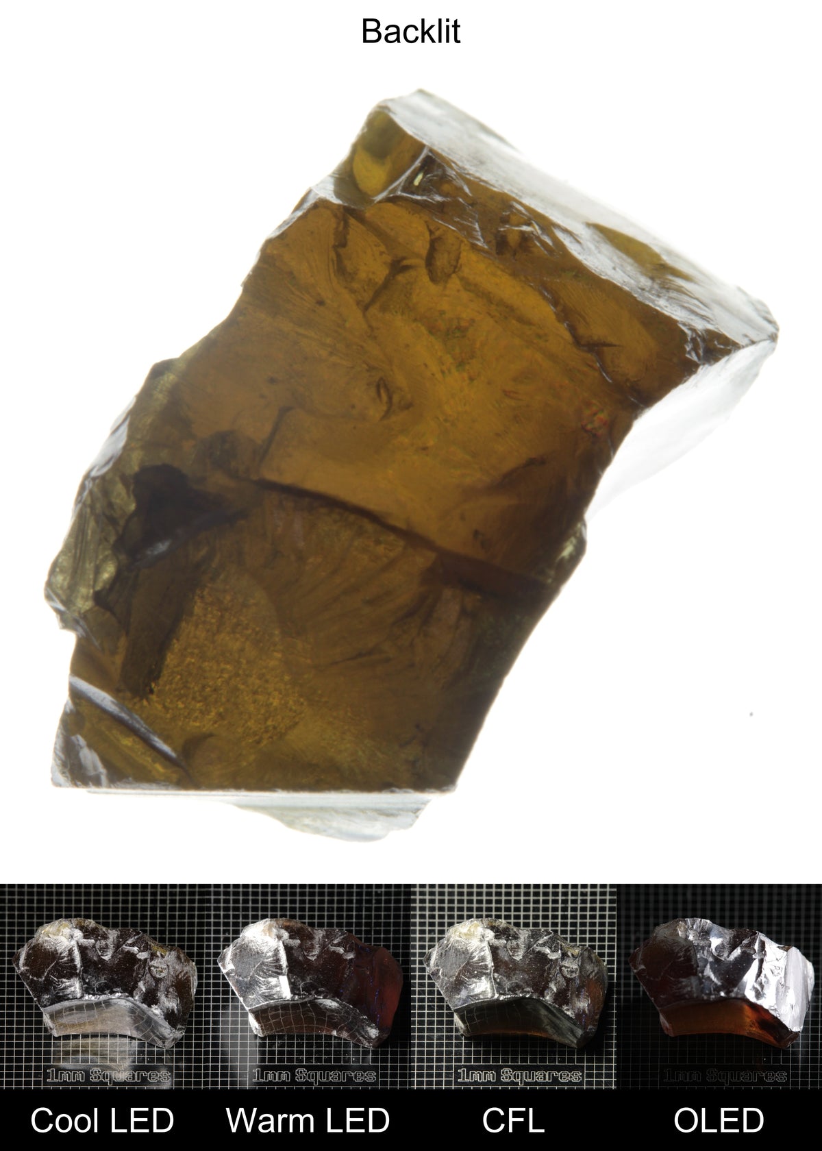 Rough Honey Rutile Long Quarter