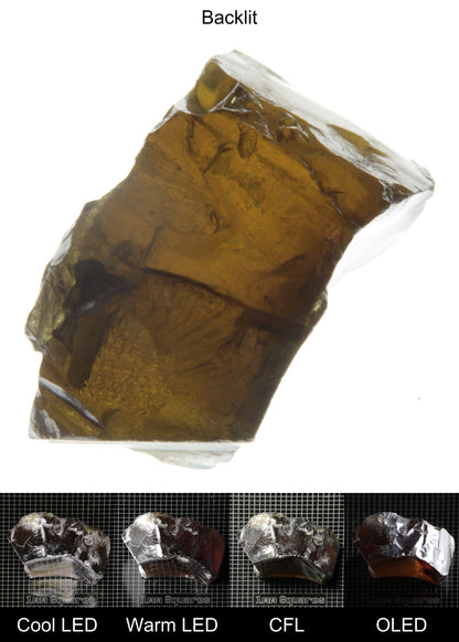 Rough Honey Rutile Long Quarter