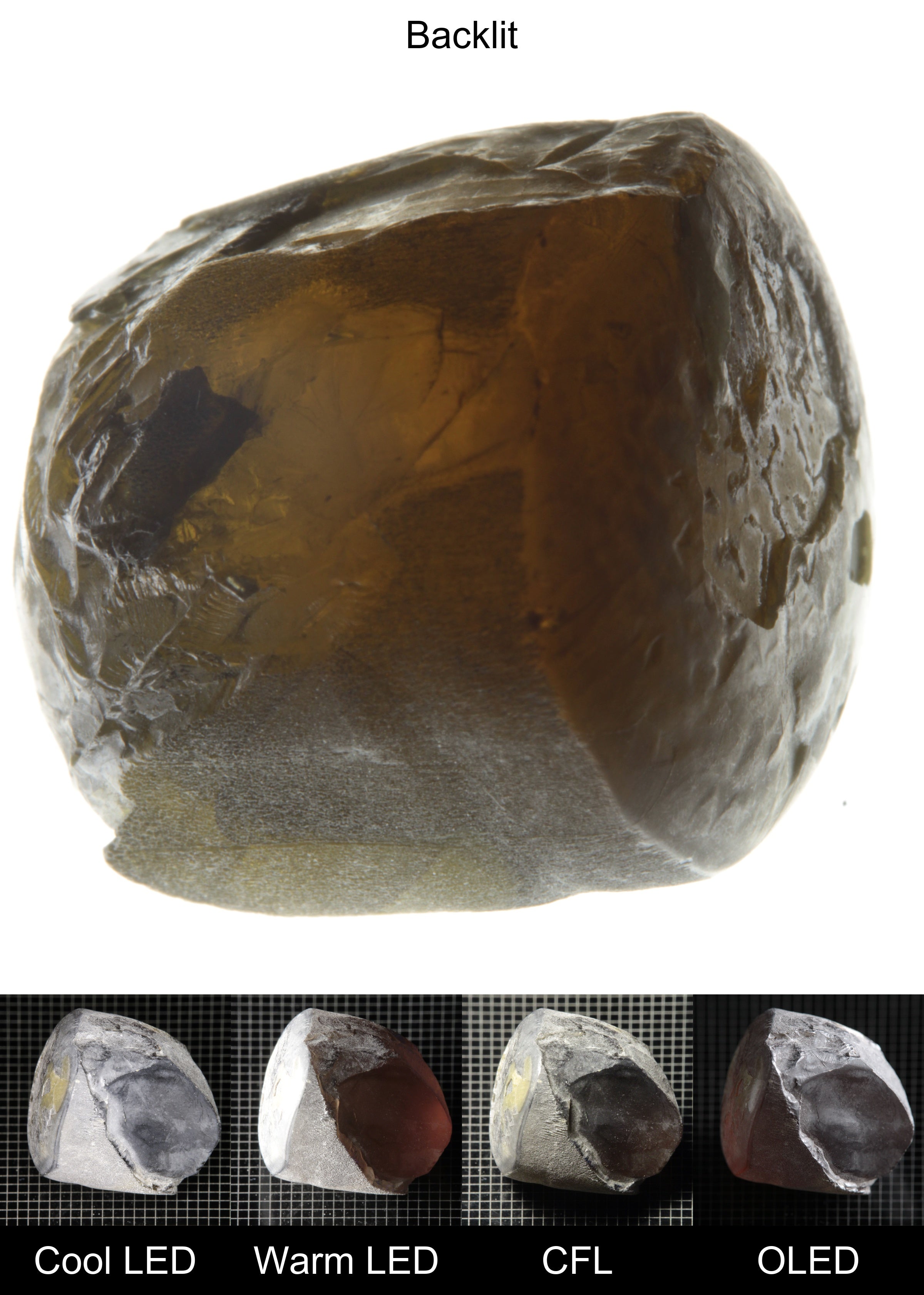 Rough Honey Rutile Chunk
