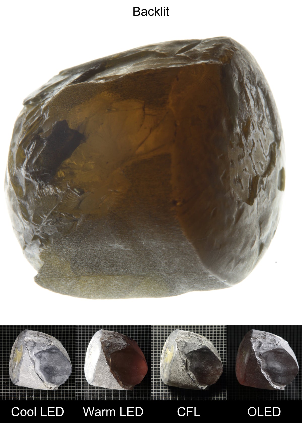 Rough Honey Rutile Chunk