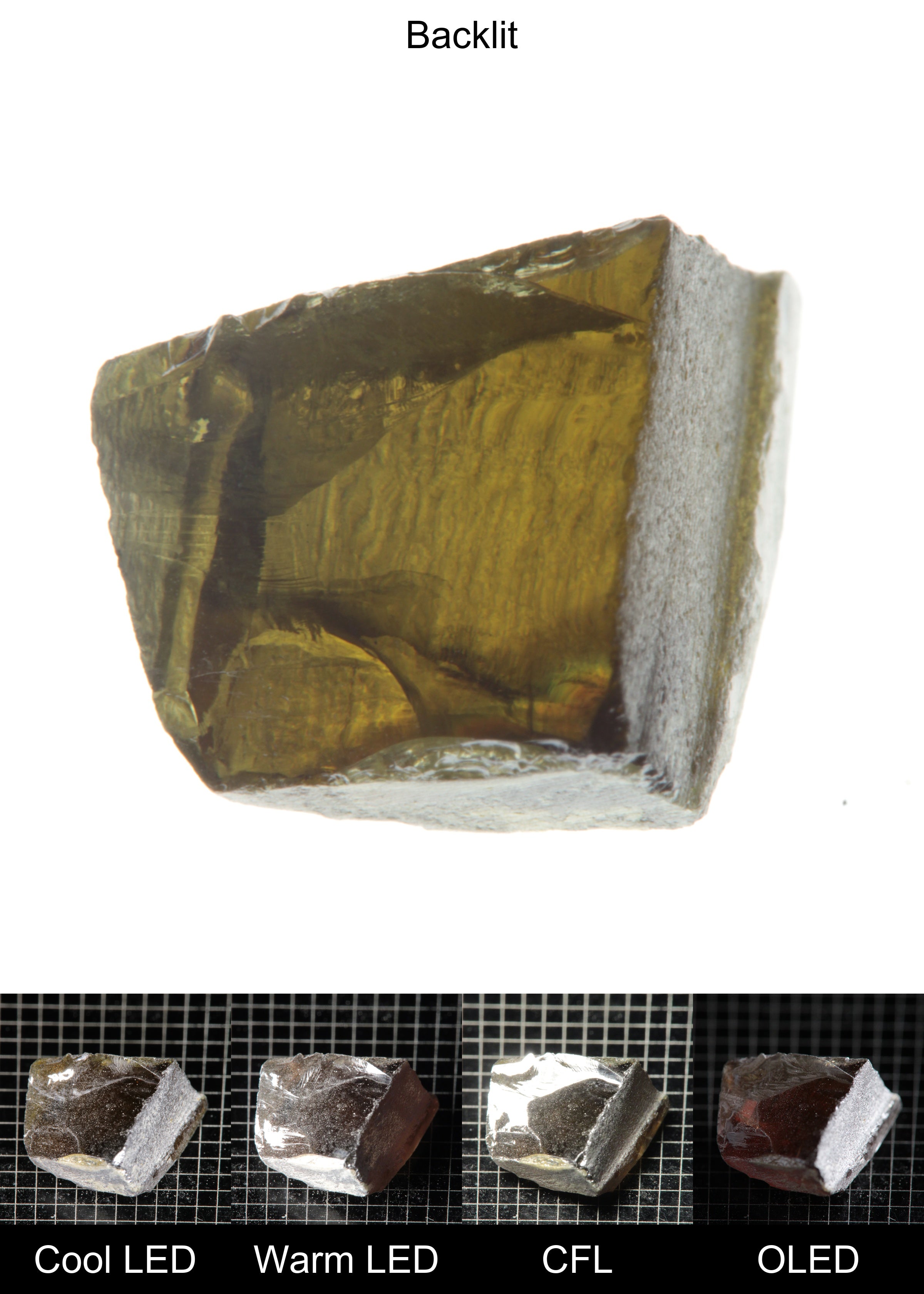 Rough Honey Rutile Chunk