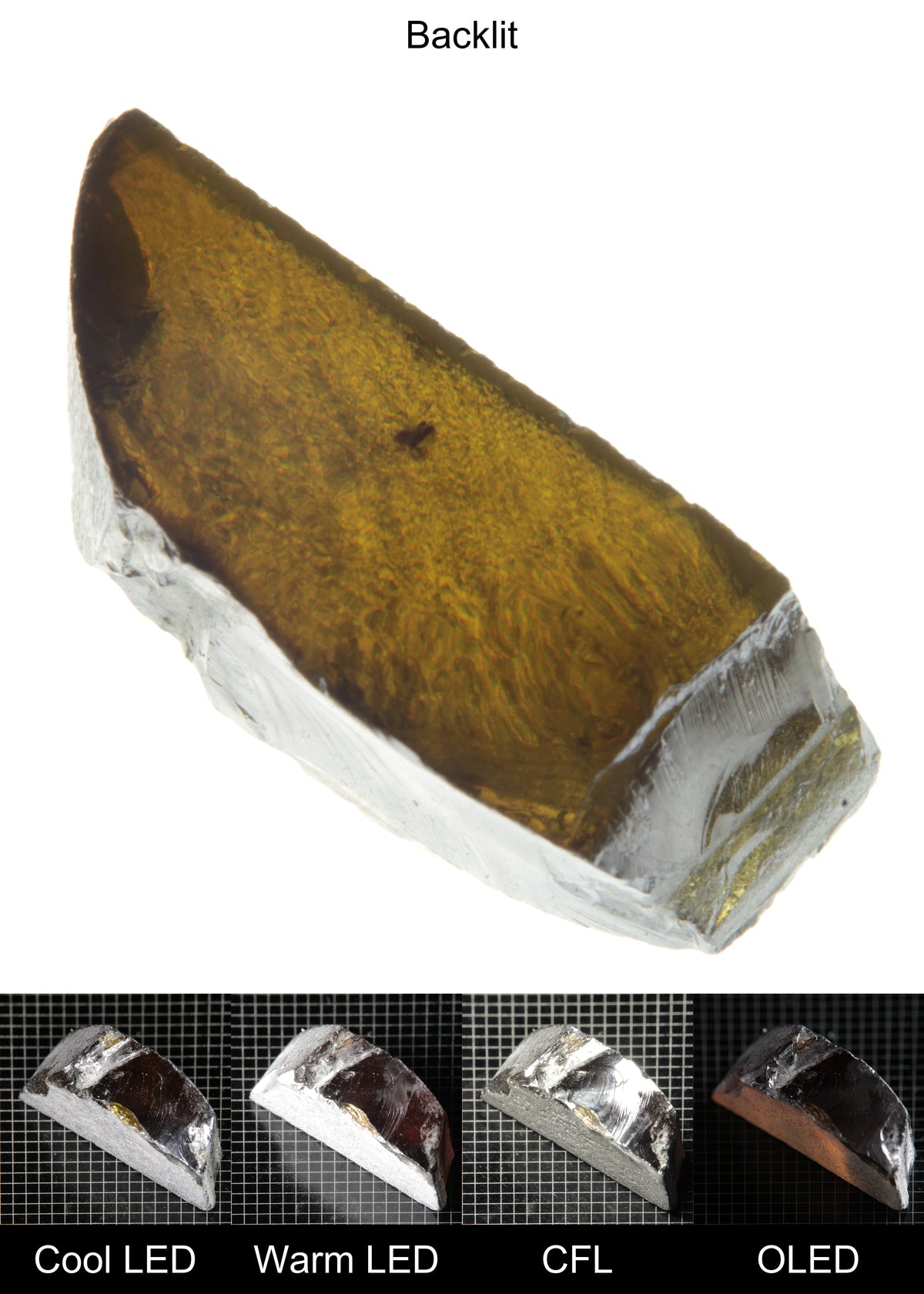 Rough Honey Rutile Quarter