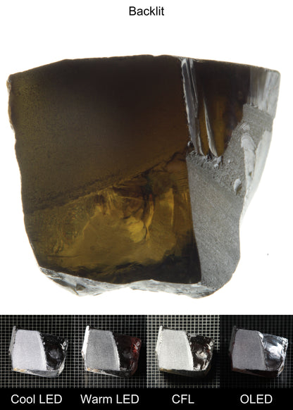 Rough Honey Rutile Chunk