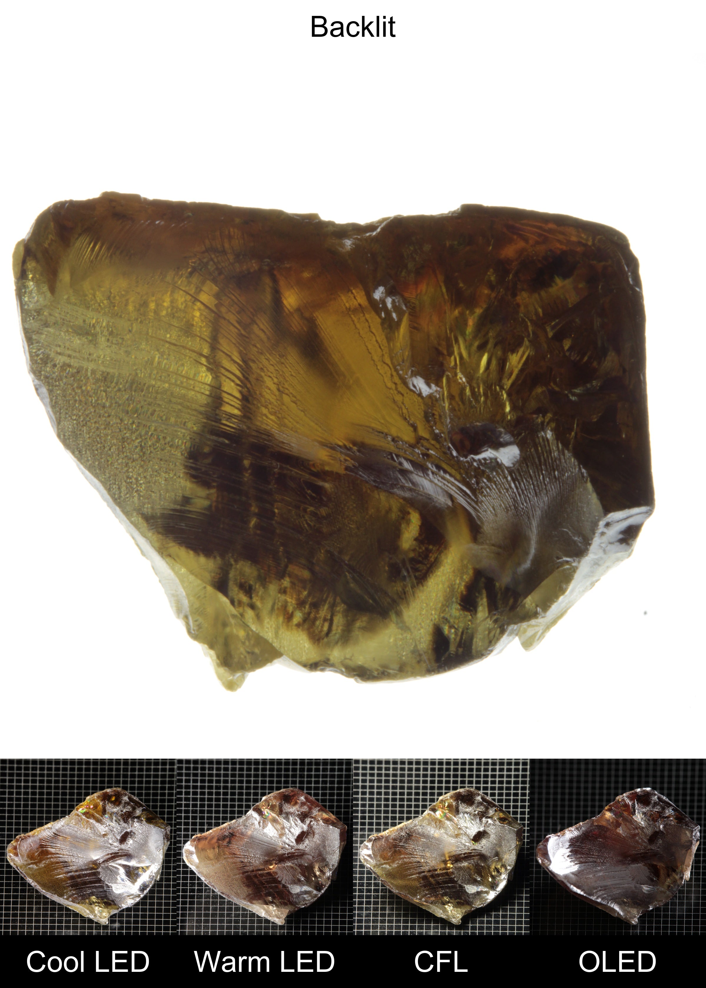 Rough Honey Rutile Chunk