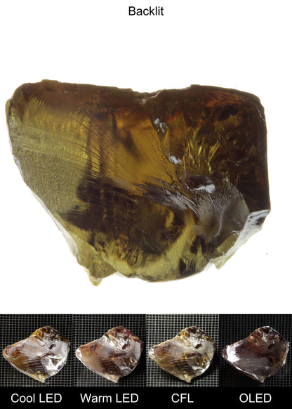 Rough Honey Rutile Chunk