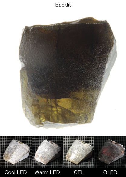 Rough Honey Rutile Chunk
