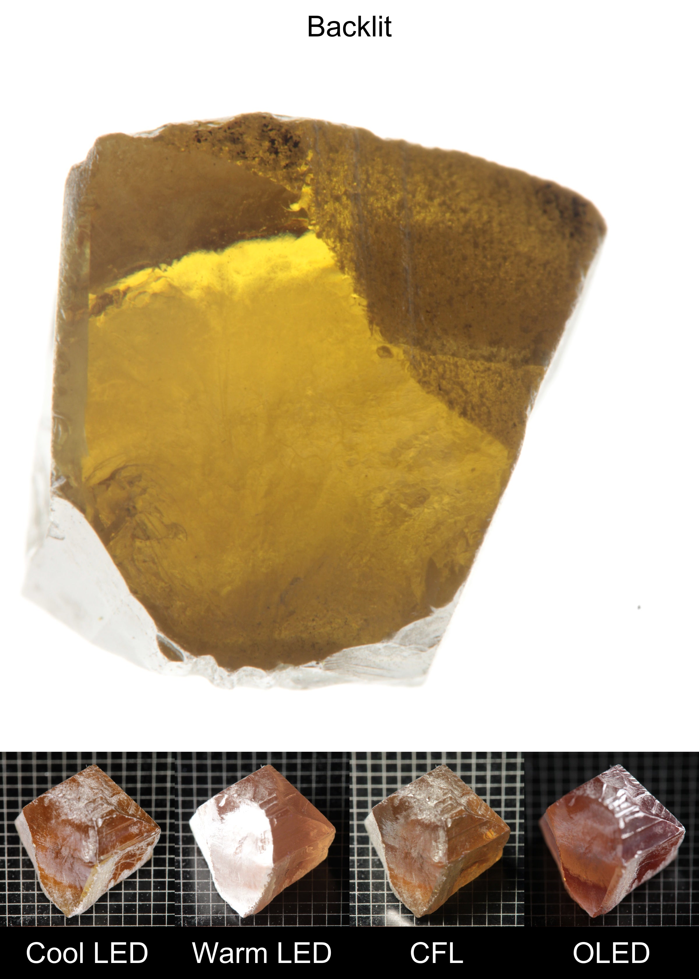 Rough Honey Rutile Light Color Chunk