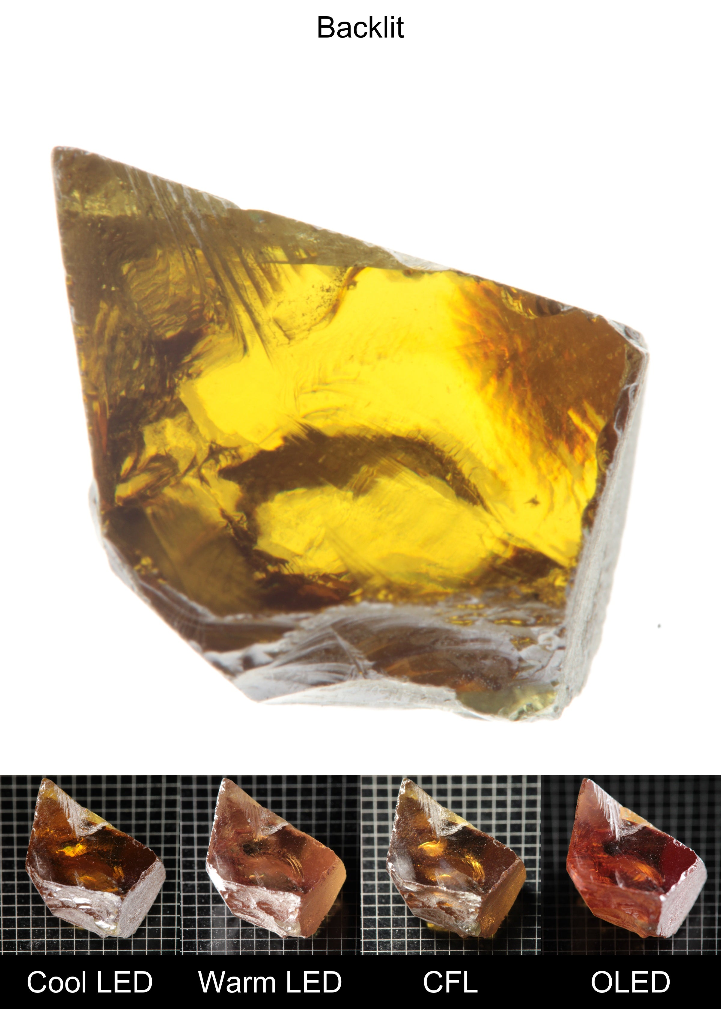 Rough Honey Rutile Light Color Chunk