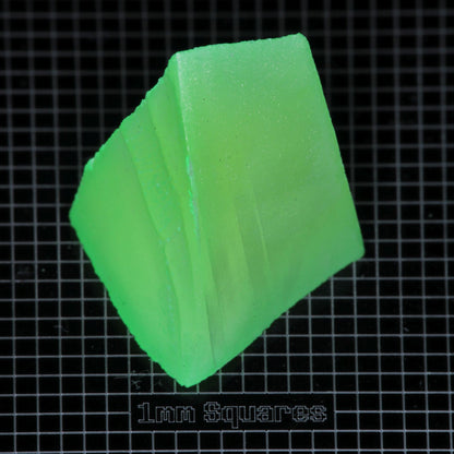 Lumenite™ Facet Rough, Glow in the Dark Strontium Aluminate Monocrystal