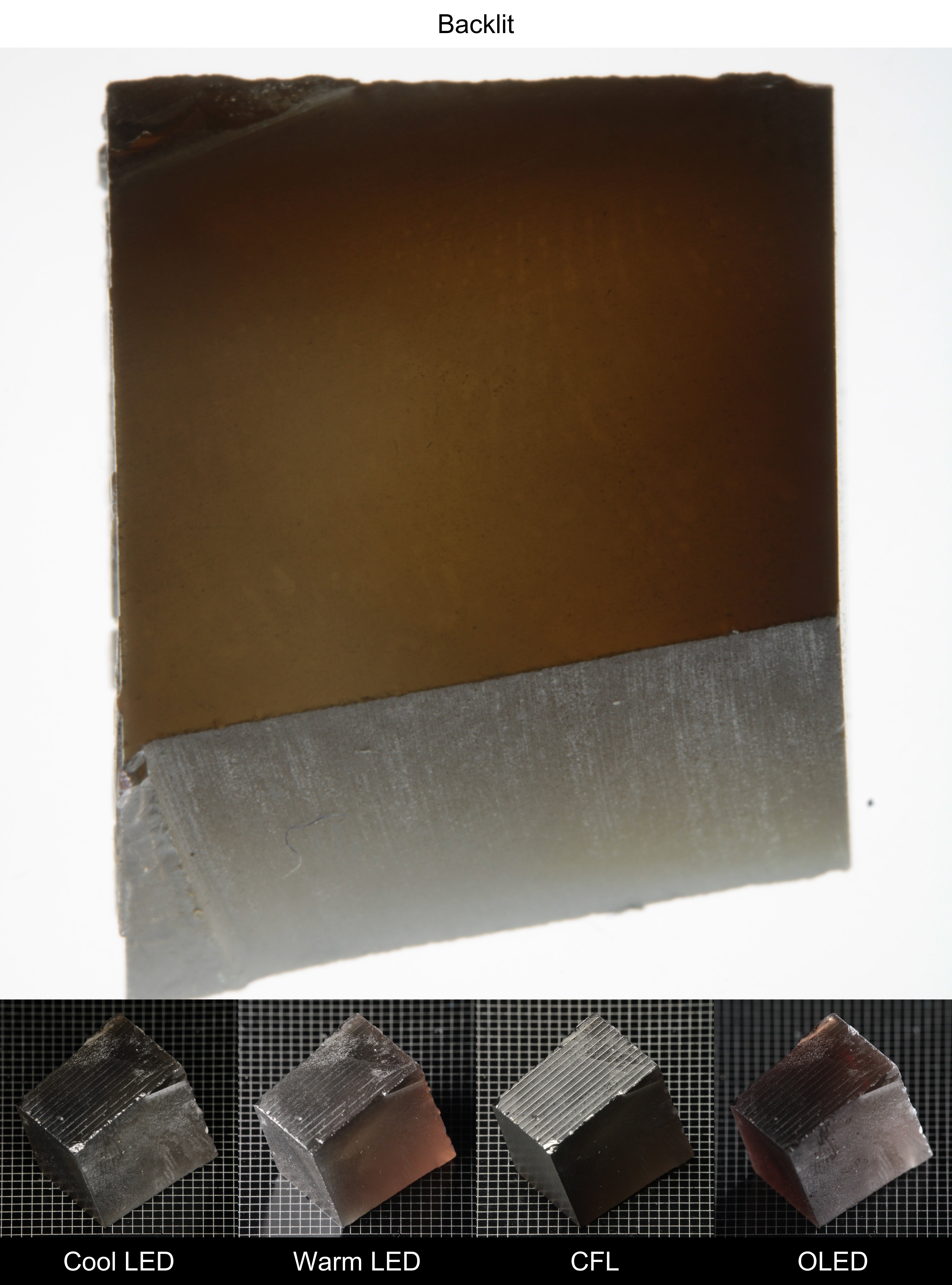 Rough Brown Sapphire Brown Block Shaped Piece