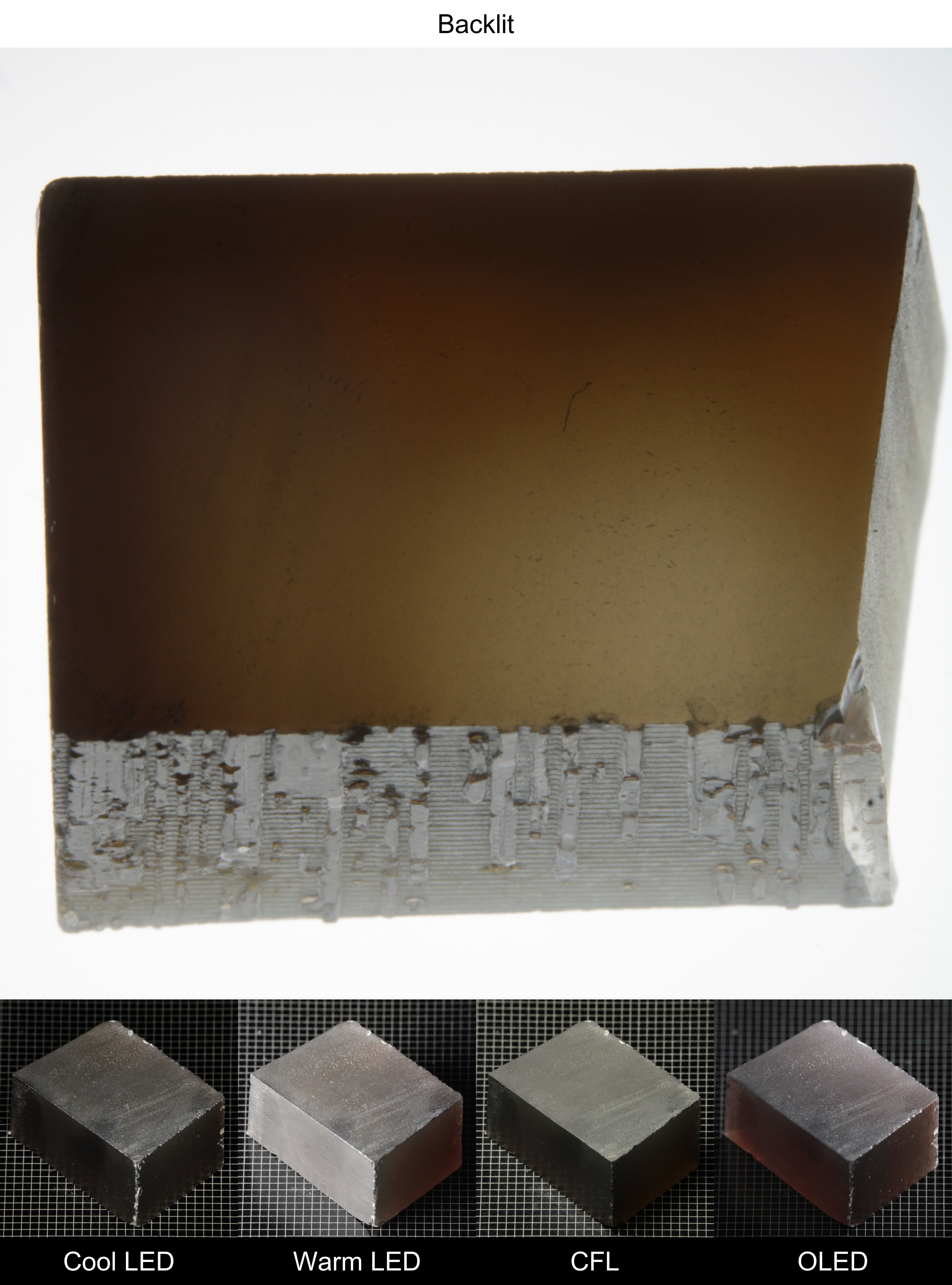 Rough Brown Sapphire Bicolor Brown Block Shaped Piece