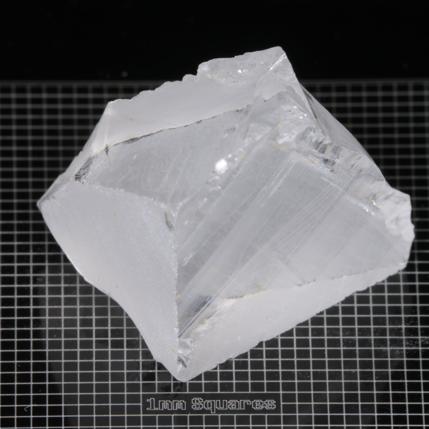 Chunk of Sapphire Grown for the F-35 Fighter Jet