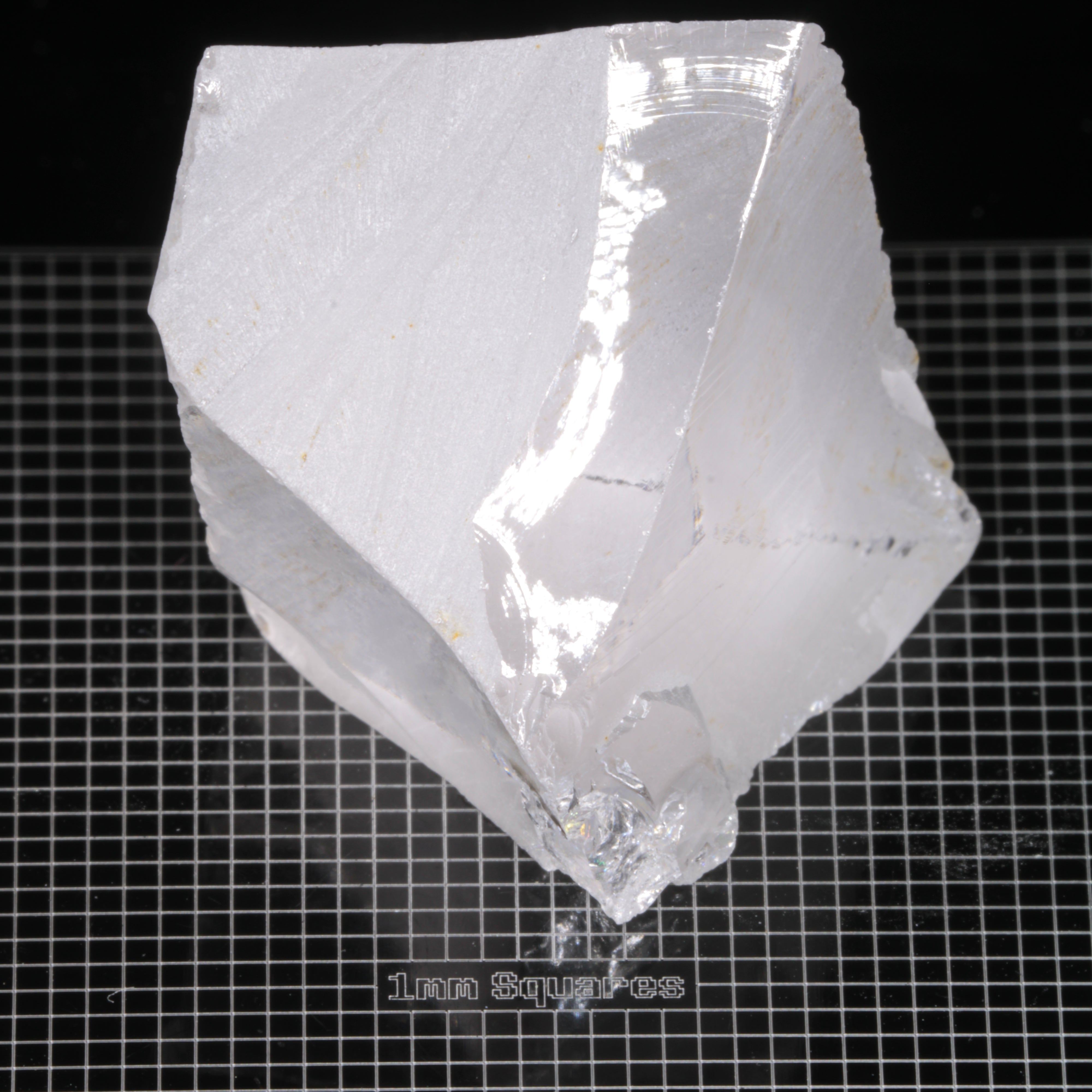 Chunk of Sapphire Grown for the F-35 Fighter Jet