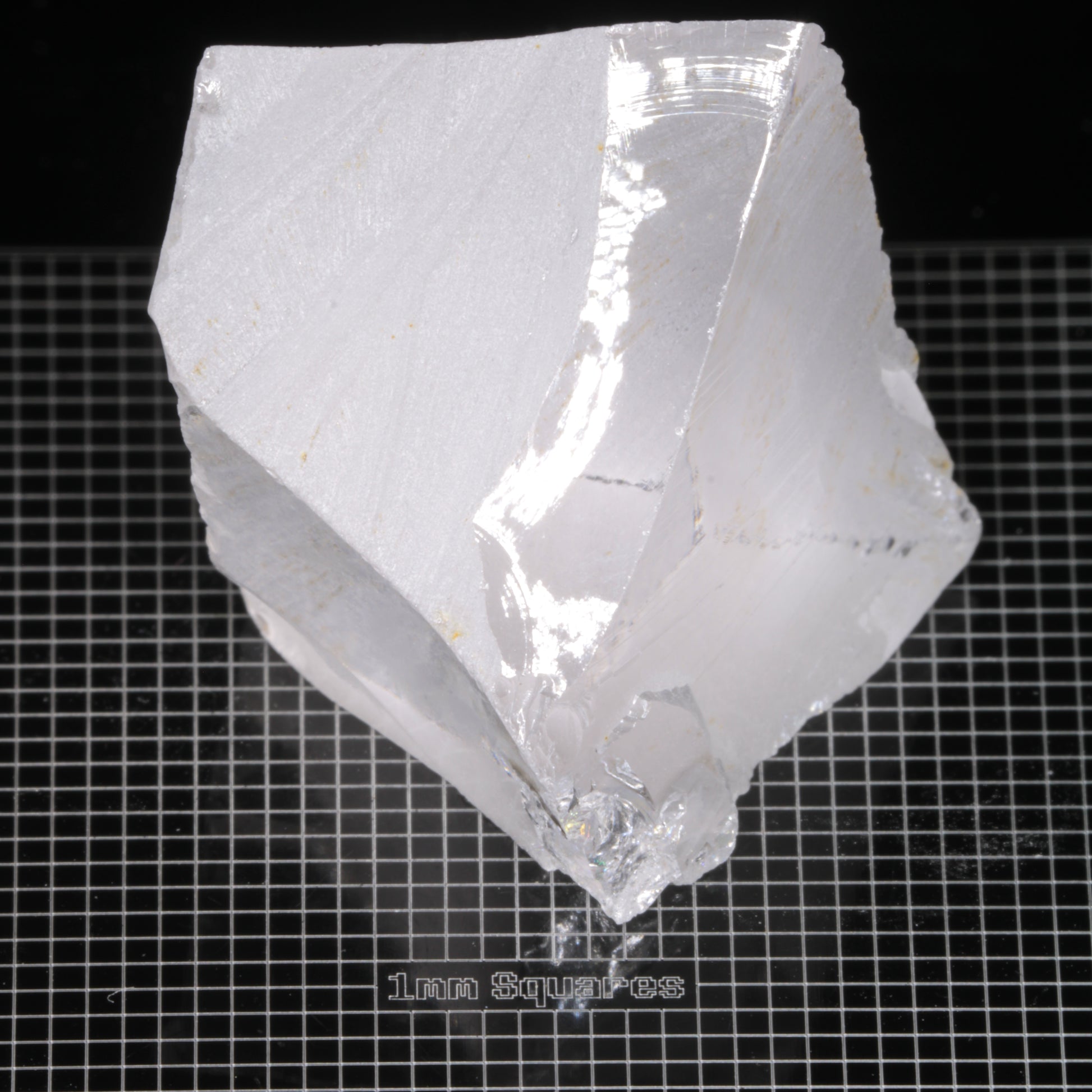 Chunk of Sapphire Grown for the F-35 Fighter Jet