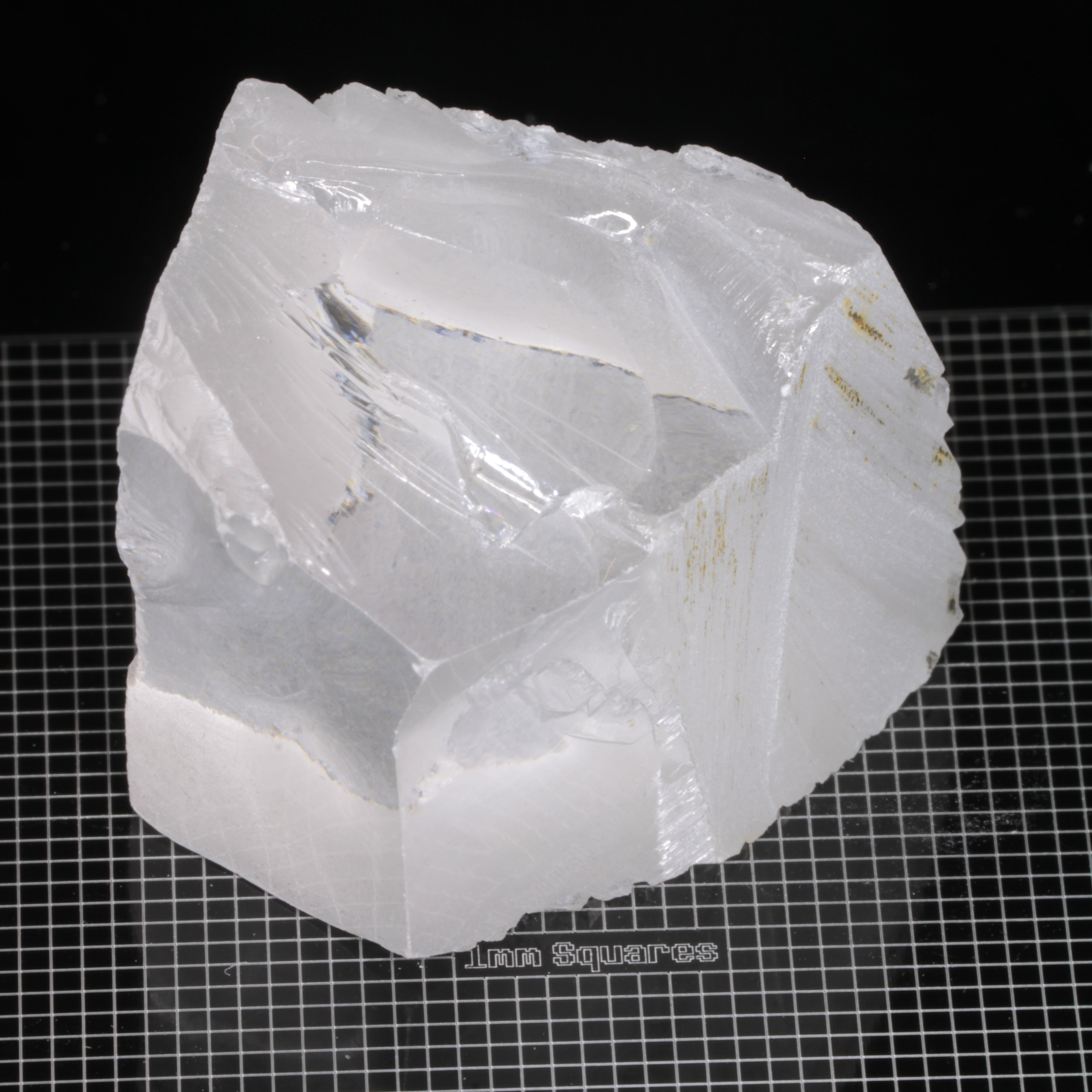 Chunk of Sapphire Grown for the F-35 Fighter Jet