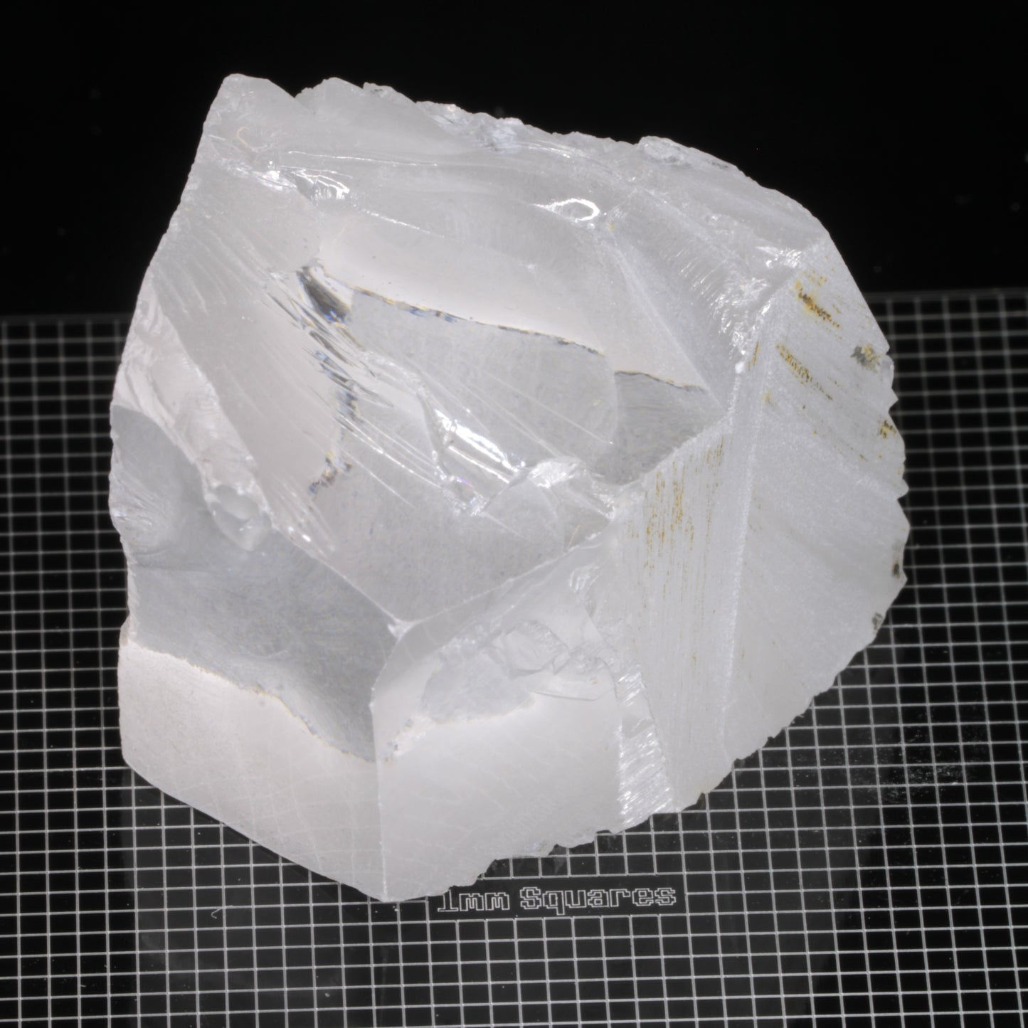 Chunk of Sapphire Grown for the F-35 Fighter Jet