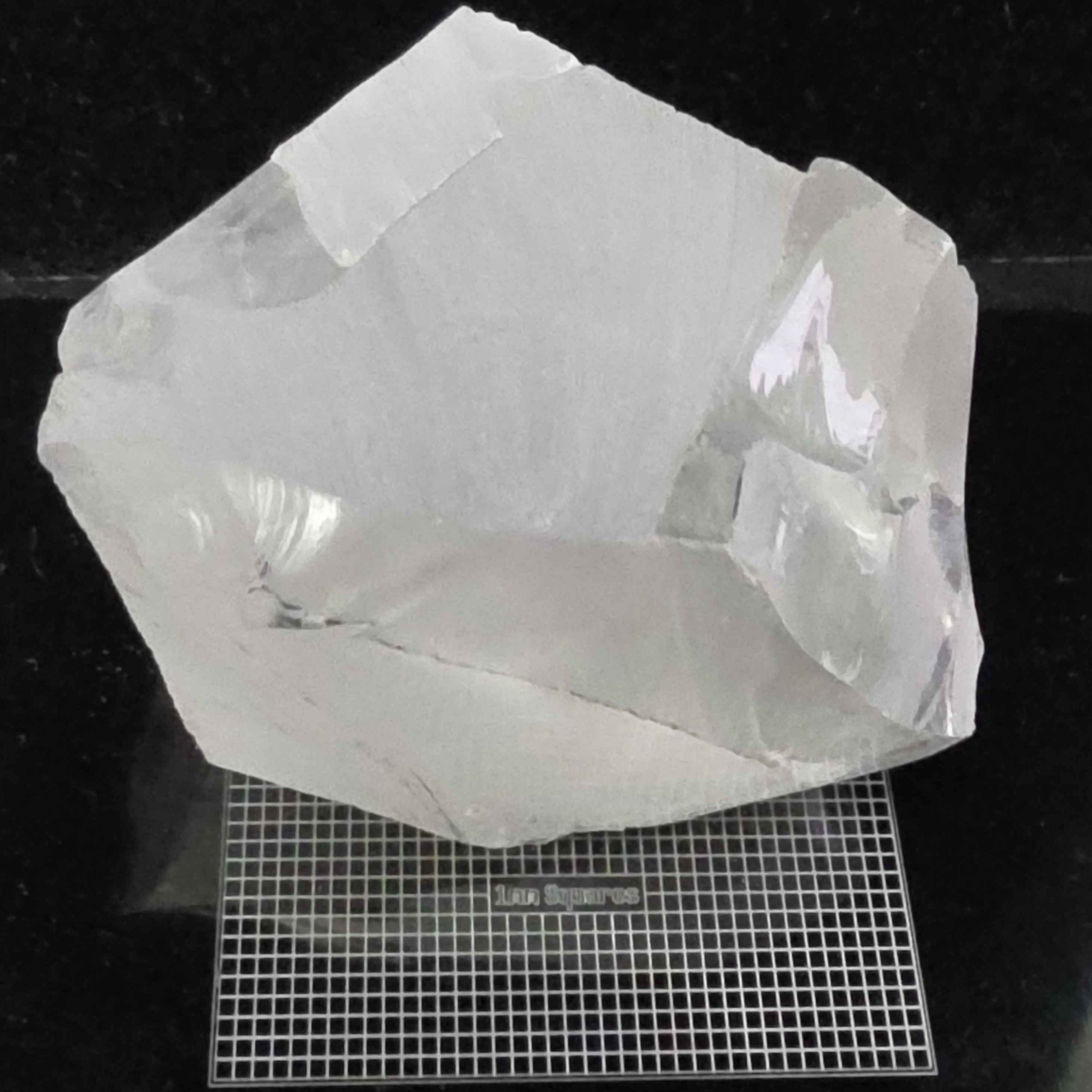 F-35 Fighter Jet Window Sapphire Facet Rough and Shards (F35 Gem)