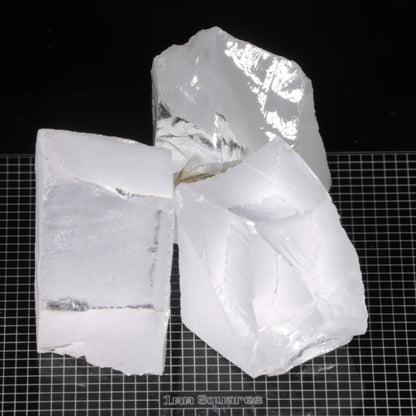 Rough F-35 Clear Sapphire Pieces