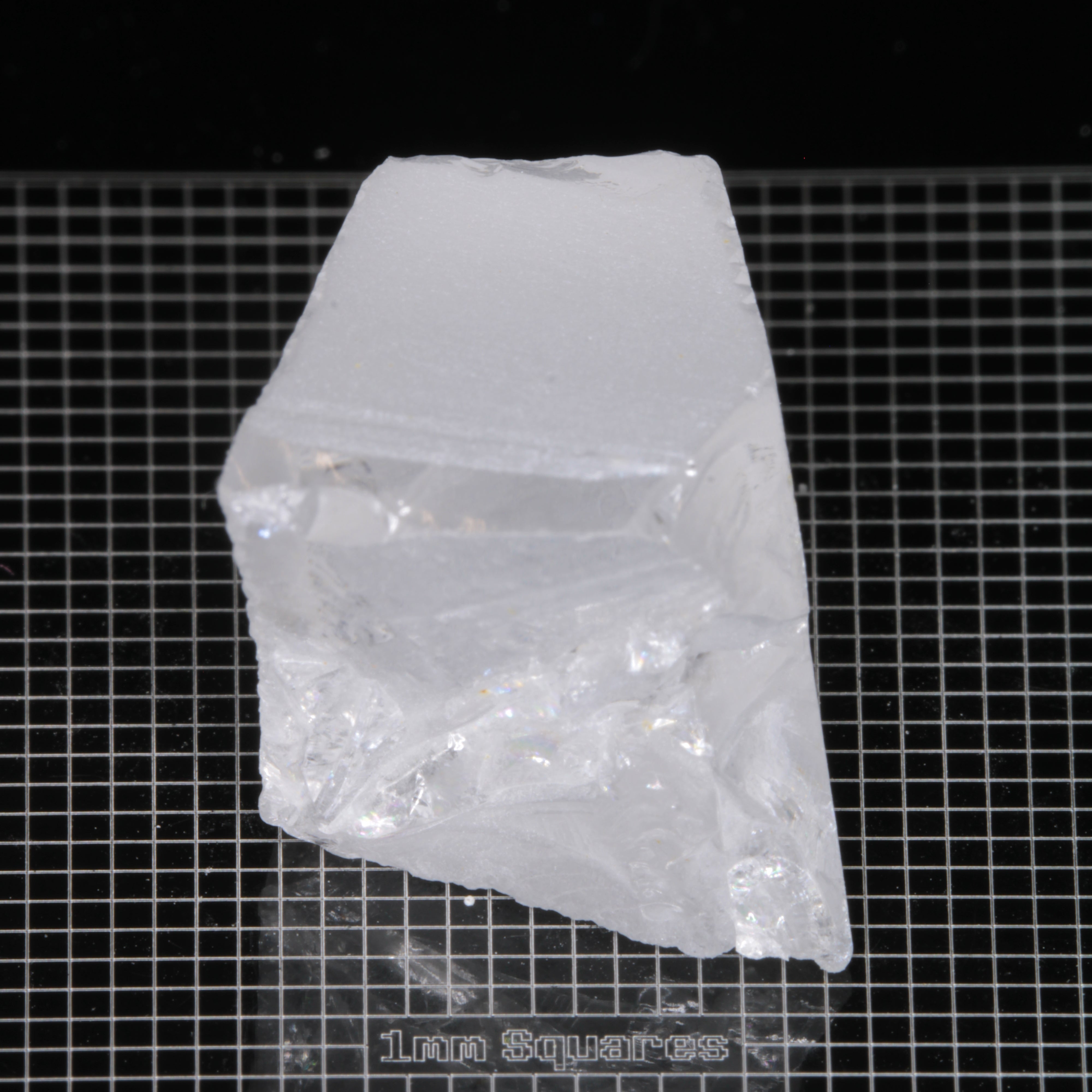 Rough F-35 Clear Sapphire Pieces