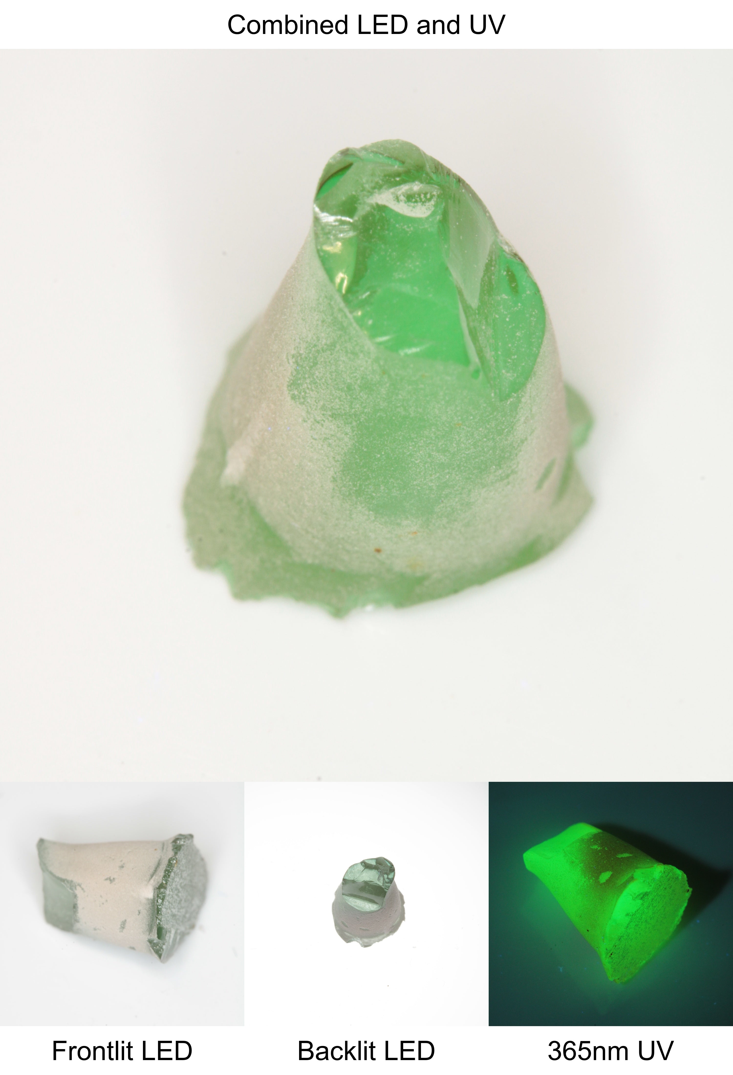 Rough Green Manganese Spinel Tiny Tail Piece