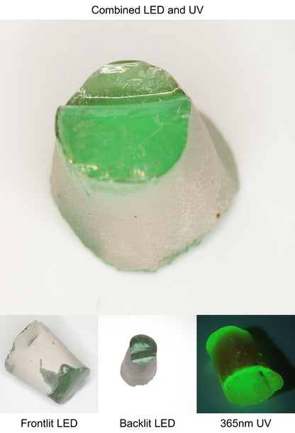 Rough Green Manganese Spinel Tiny Tail Piece