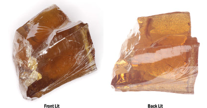 Honey Rutile Facet Rough