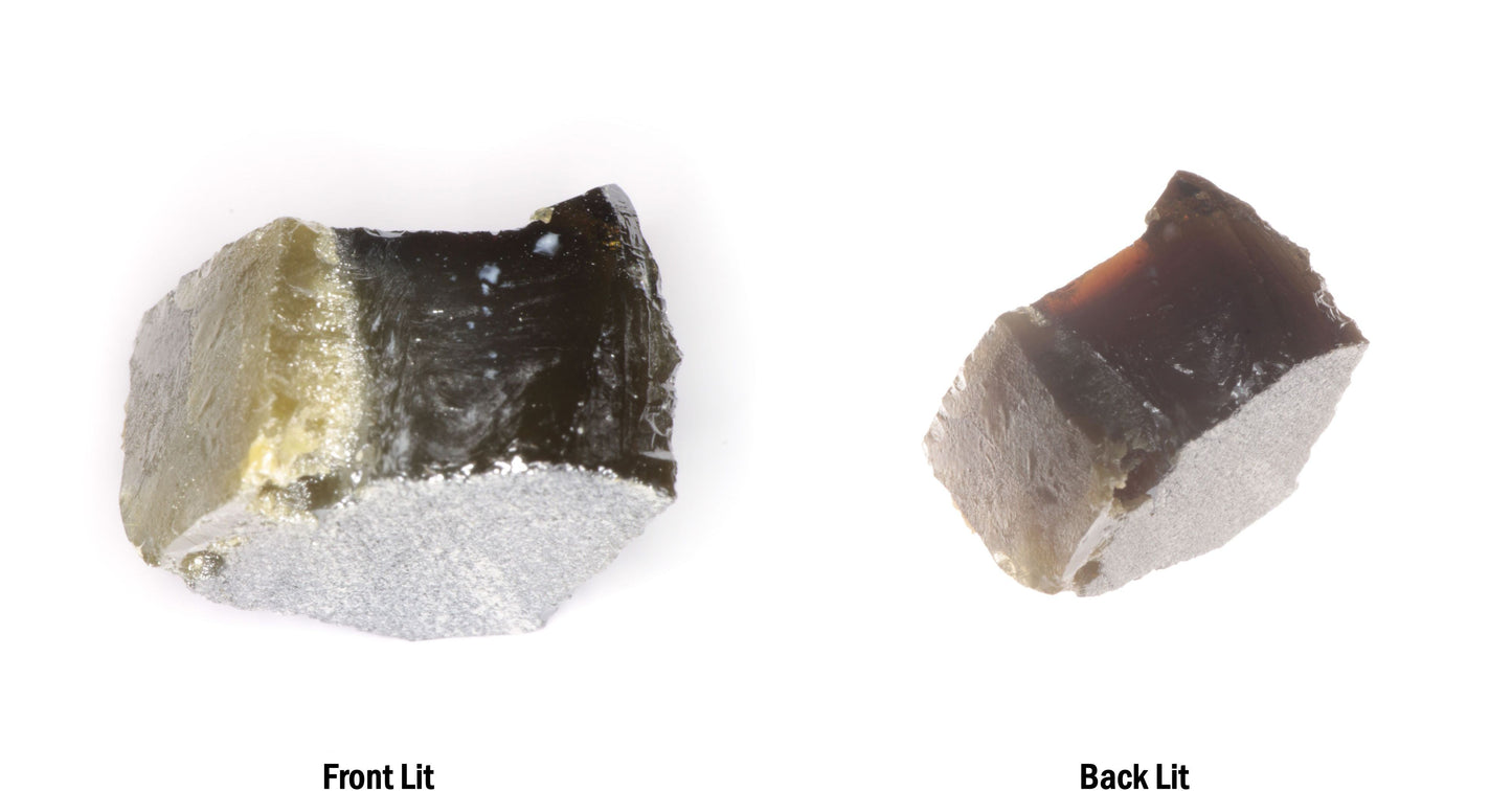 Honey Rutile Facet Rough