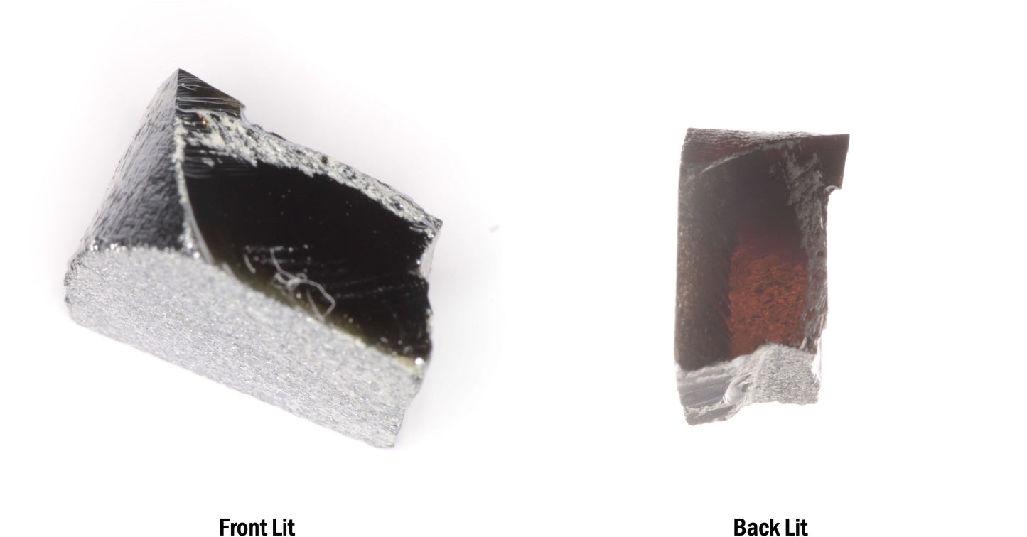 Honey Rutile Facet Rough