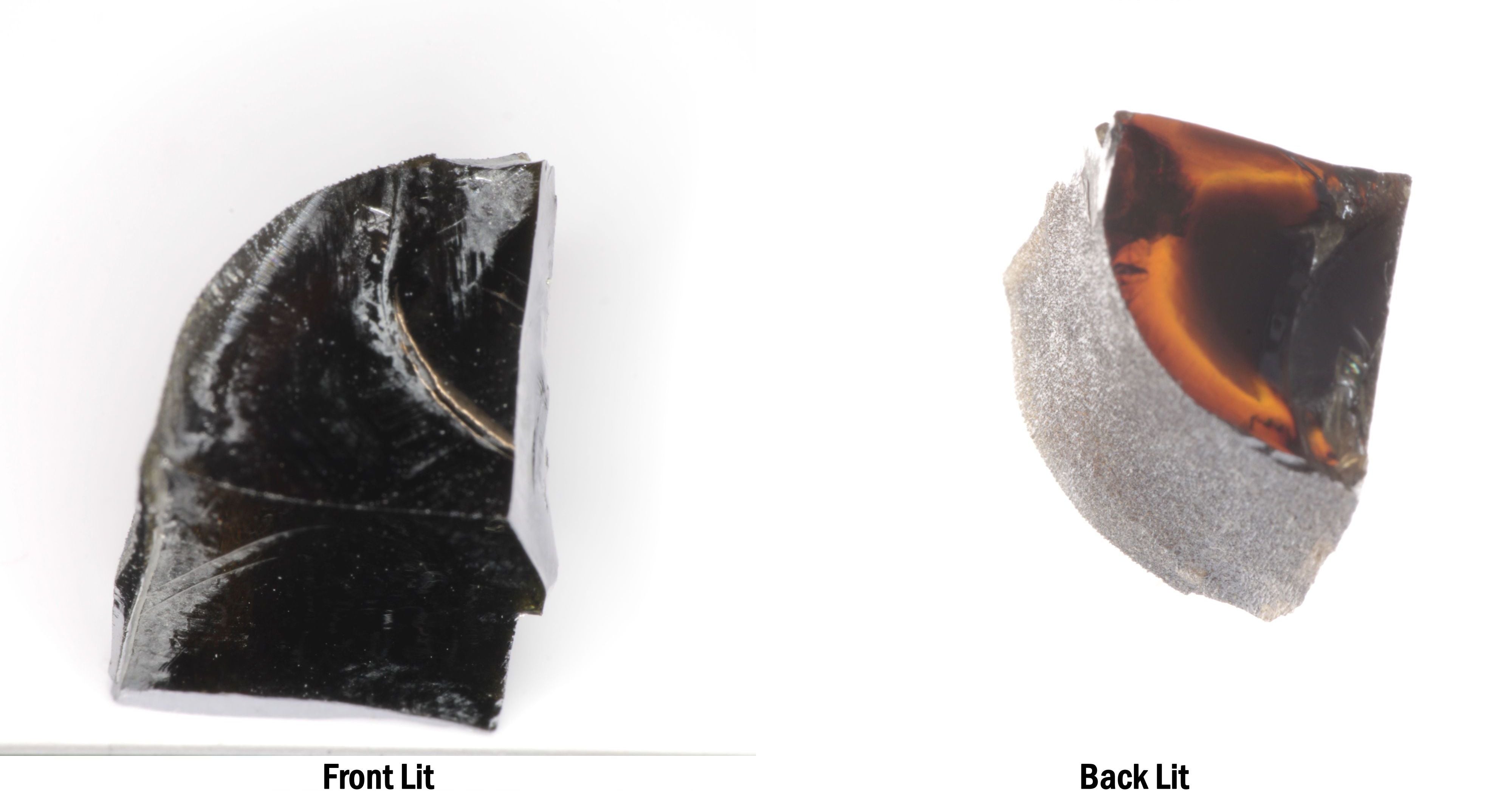 Honey Rutile Facet Rough