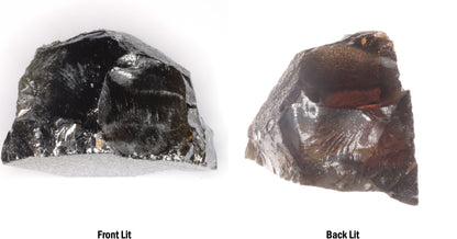 Honey Rutile Facet Rough
