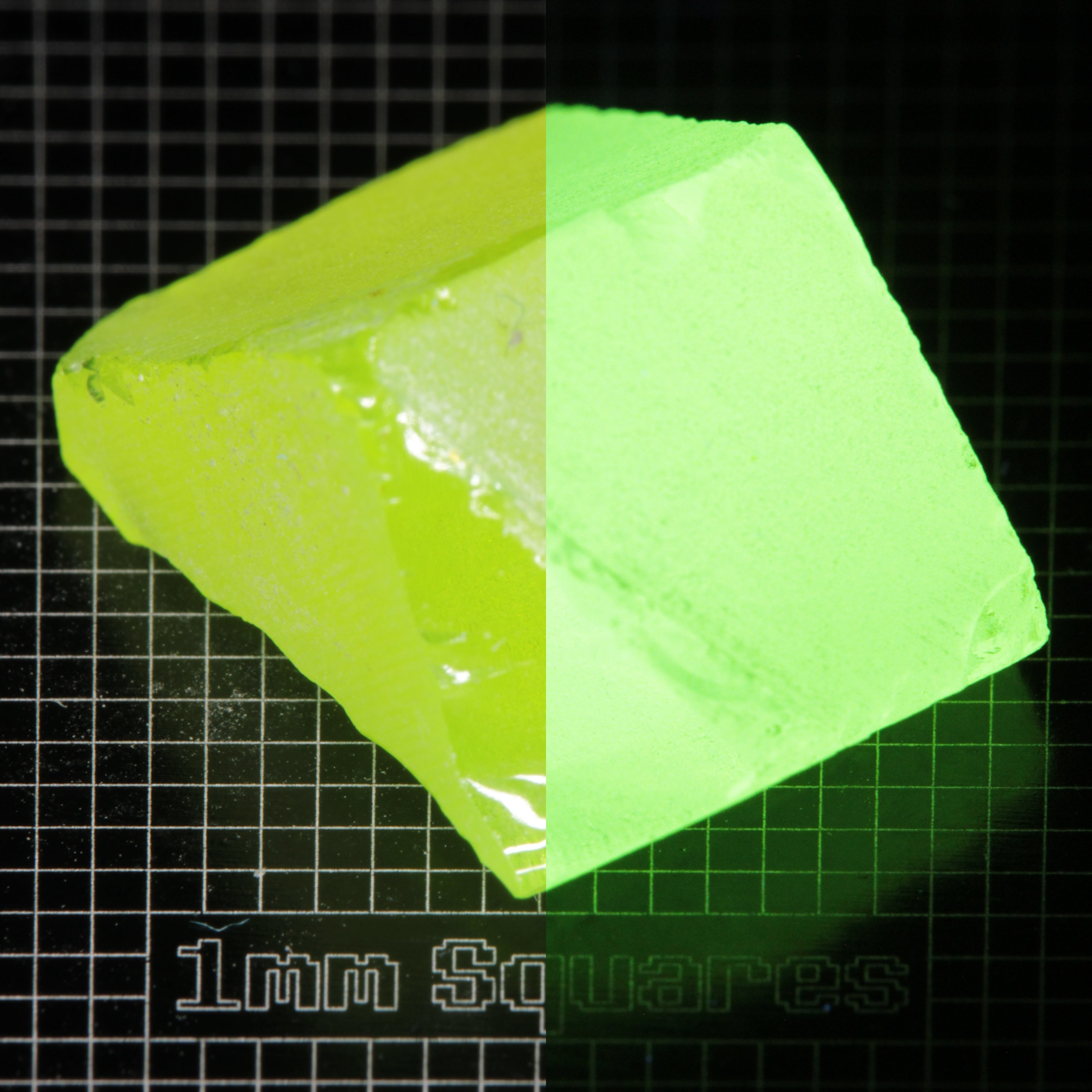 Rough LuAG Edge Gemstone