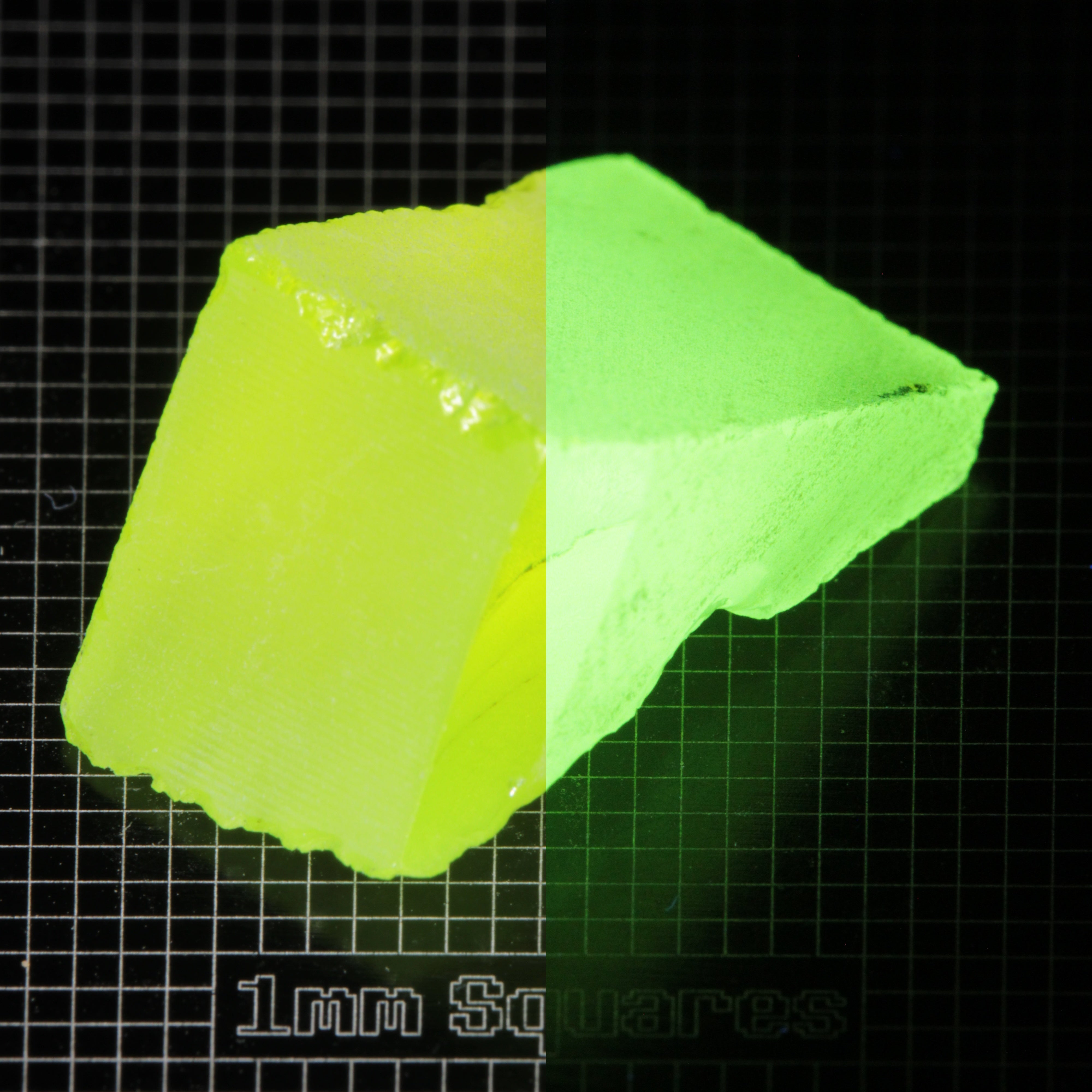 Rough LuAG Edge Gemstone