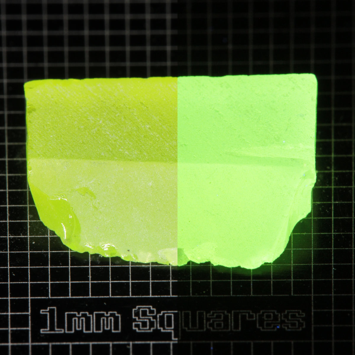 Rough LuAG Thin Block Gemstone