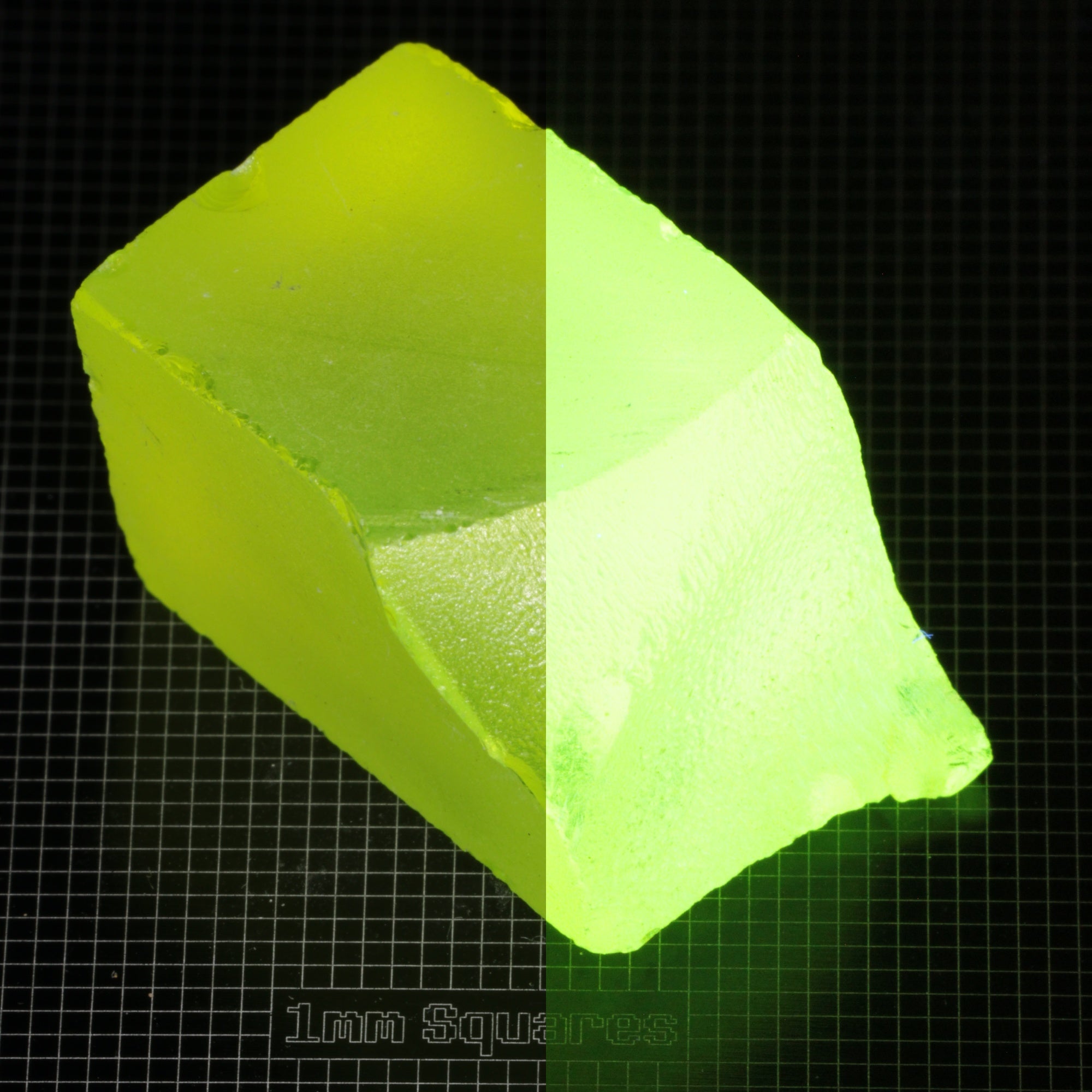Rough LuAG Block Gemstone