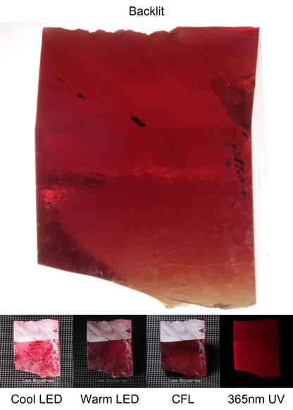 Dark Ruby Block Gem Rough