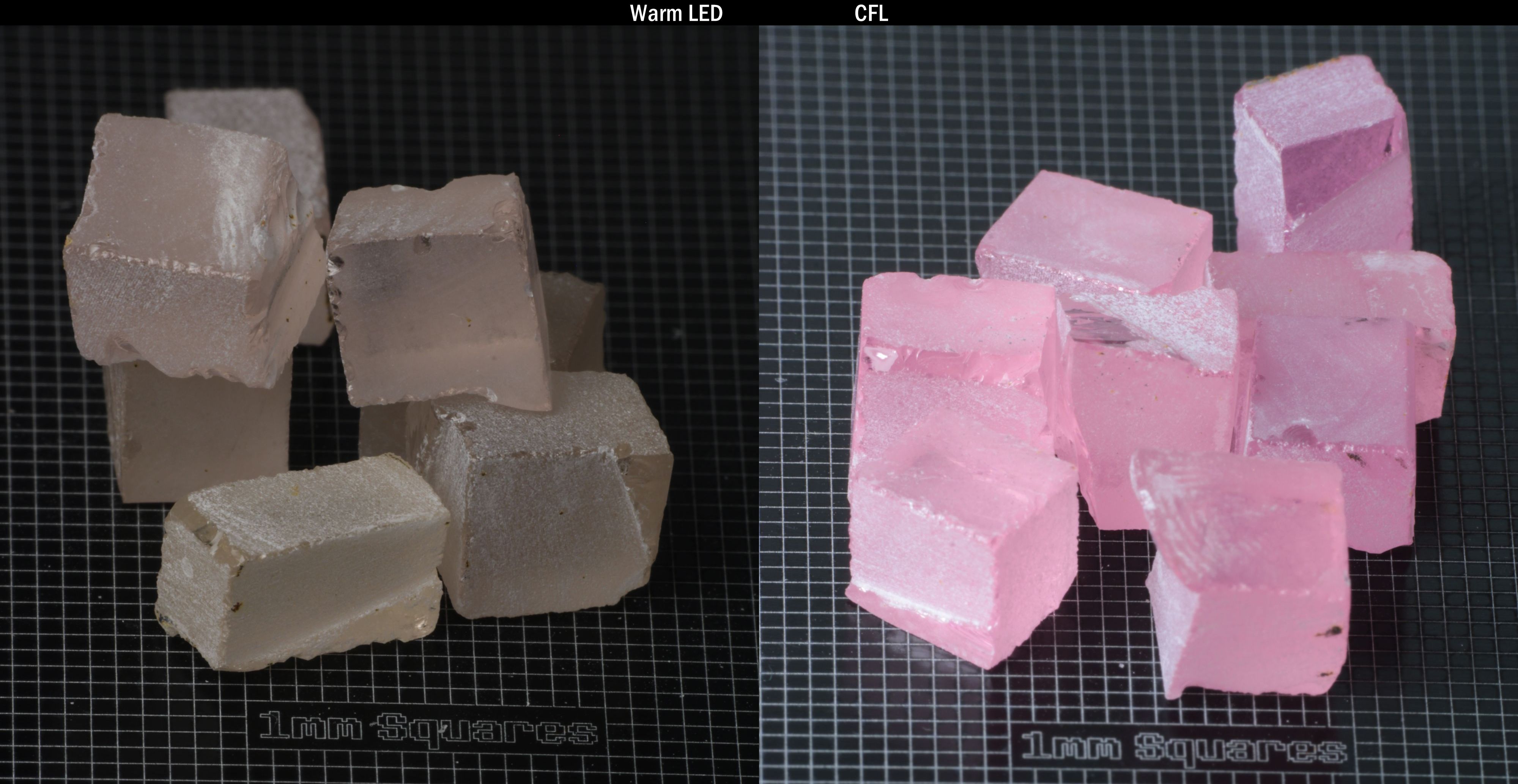 pieces of 1-2g Er/Nd YAG gem rough