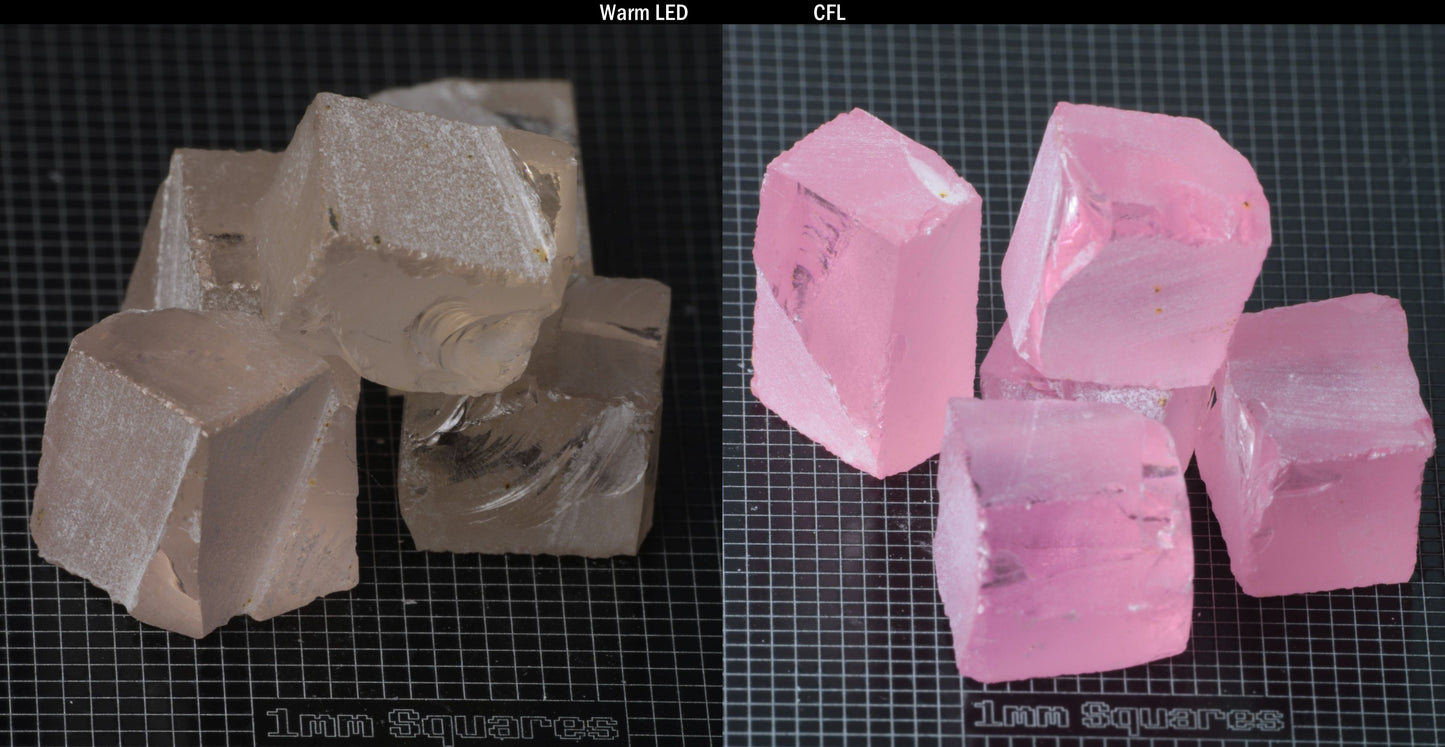 pieces of 2-3g Er/Nd YAG gem rough