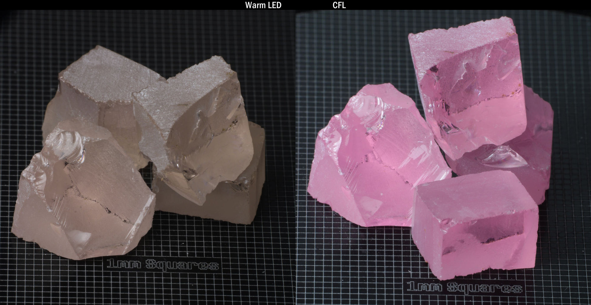 pieces of 4-5g Er/Nd YAG gem rough