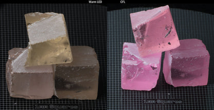 pieces of 8-9g Er/Nd YAG gem rough