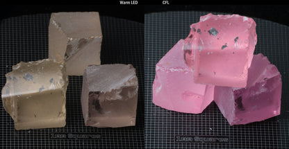 pieces of 9-10g Er/Nd YAG gem rough