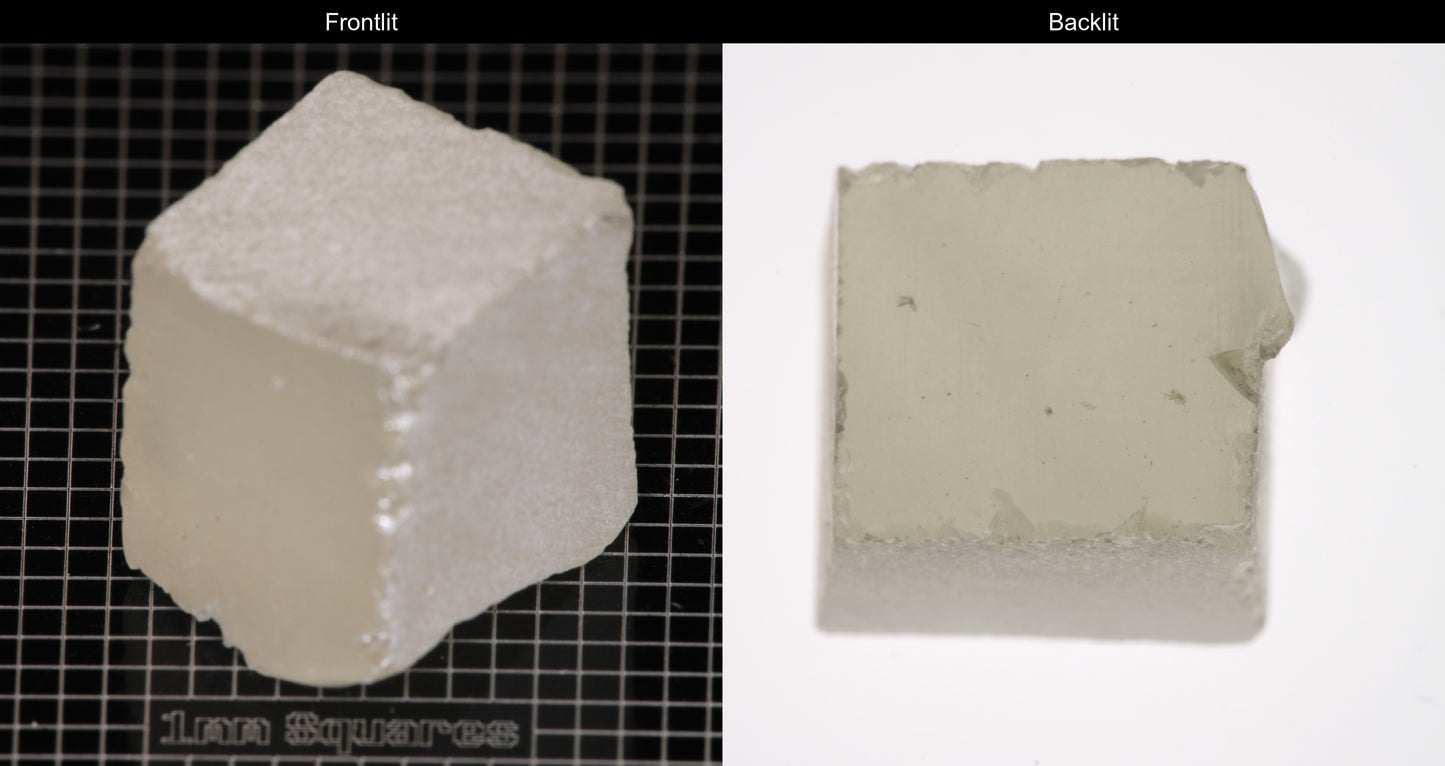 Strontium Titanate Block Gem Rough