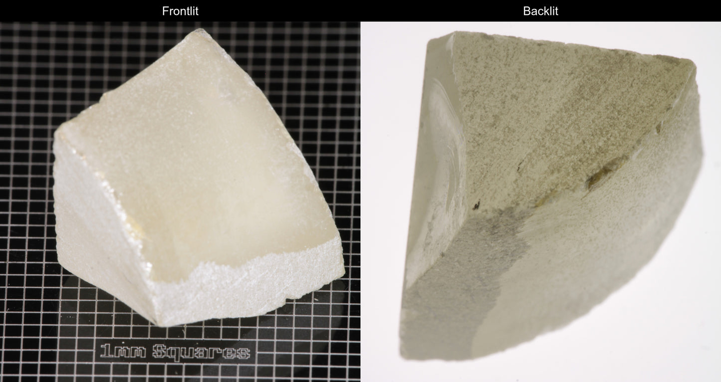Strontium Titanate Quarter Gem Rough