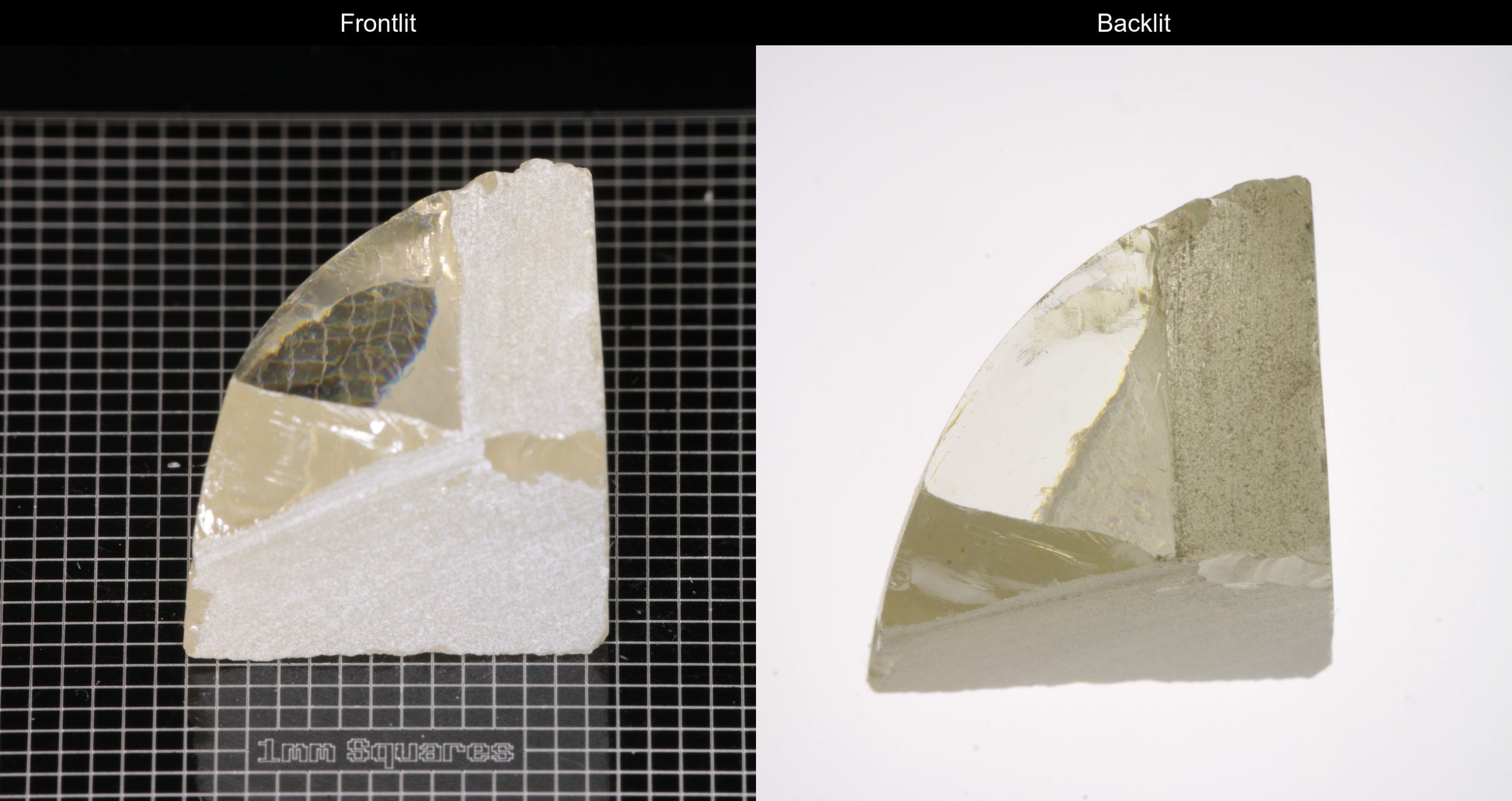 Strontium Titanate Quarter Gem Rough